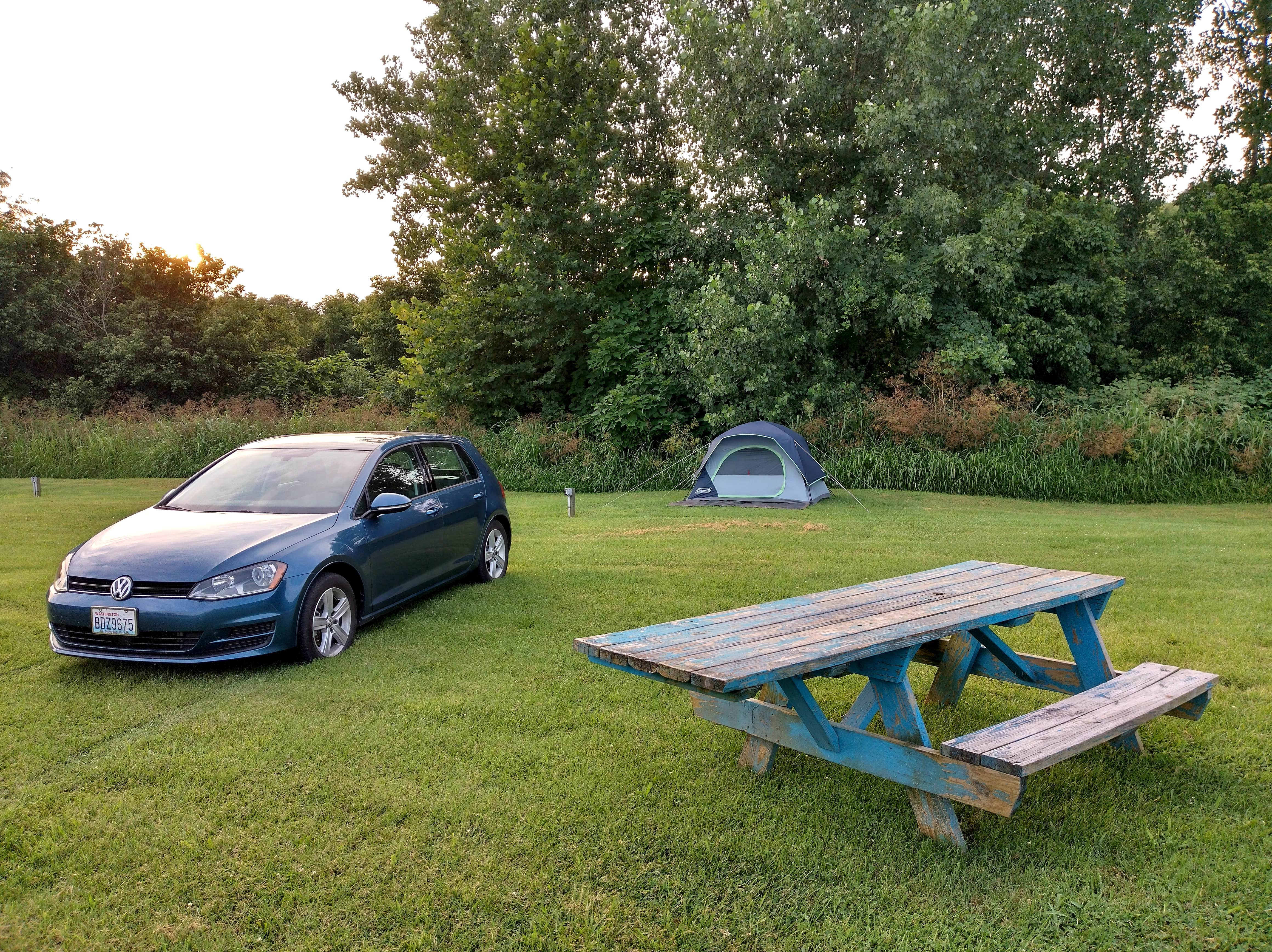 Alex M.'s photo at Krodel Park Campground in West Virginia