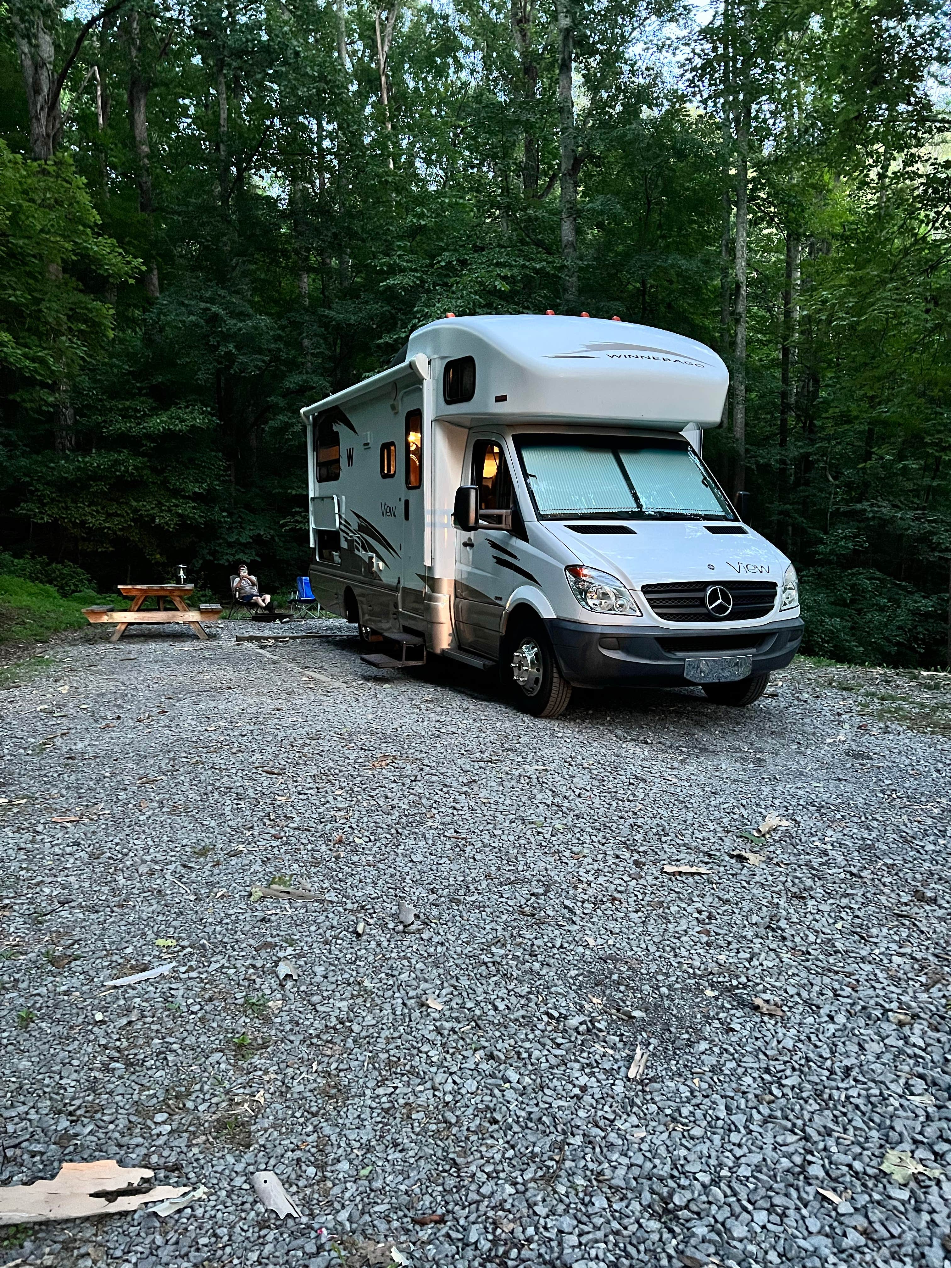 Leslie  B.'s photo of rv camping at Tygart Lake State Park Campground near Shinnston, WV