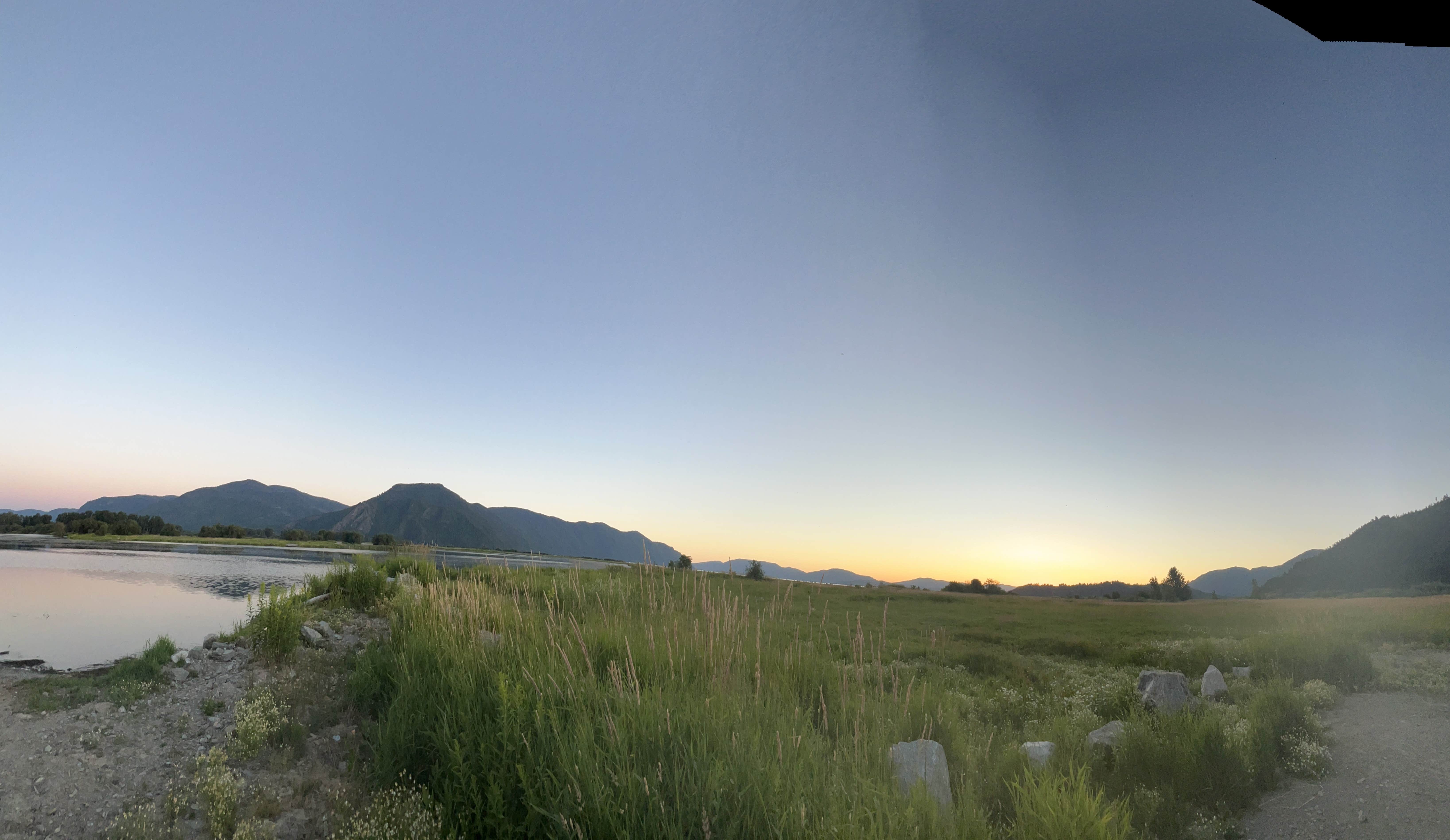 Camper-submitted photo at Clark Fork Drift Yard near Kootenai, ID