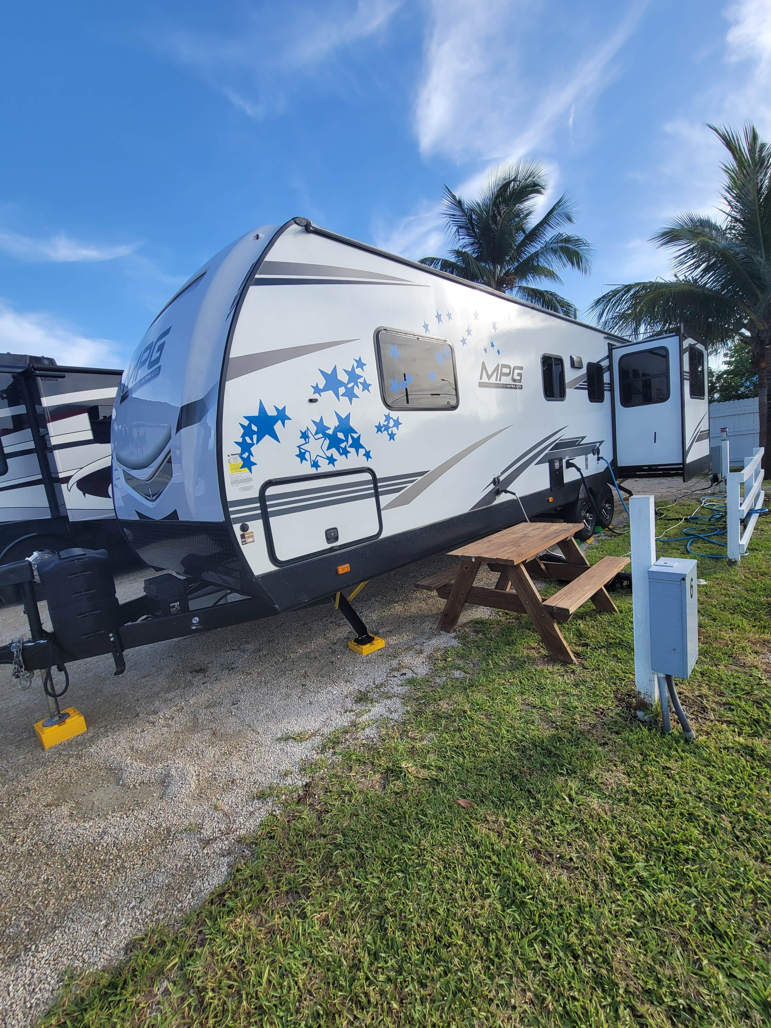 Kymberly C.'s photo of rv camping at Leo's Campground near Marathon Shores, FL