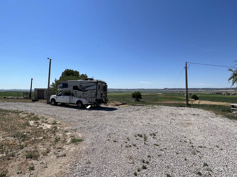 Duncan G.'s photo of rv camping at Peaceful Prairie Campsites - Gering, Nebraska near Pine Bluffs, WY