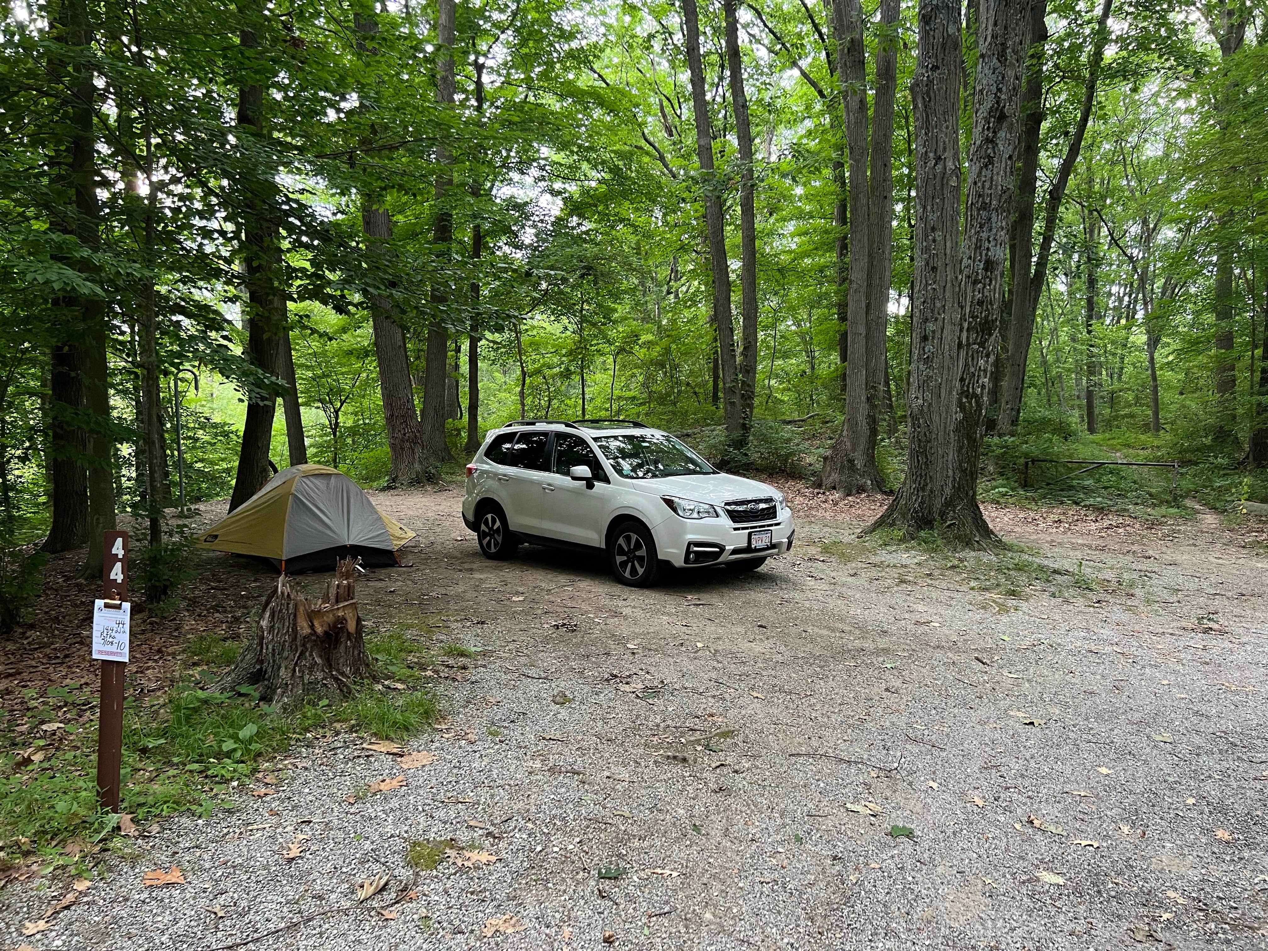 Justin P.'s photo at Swartswood State Park Campground - TEMPORARILY CLOSED in New Jersey
