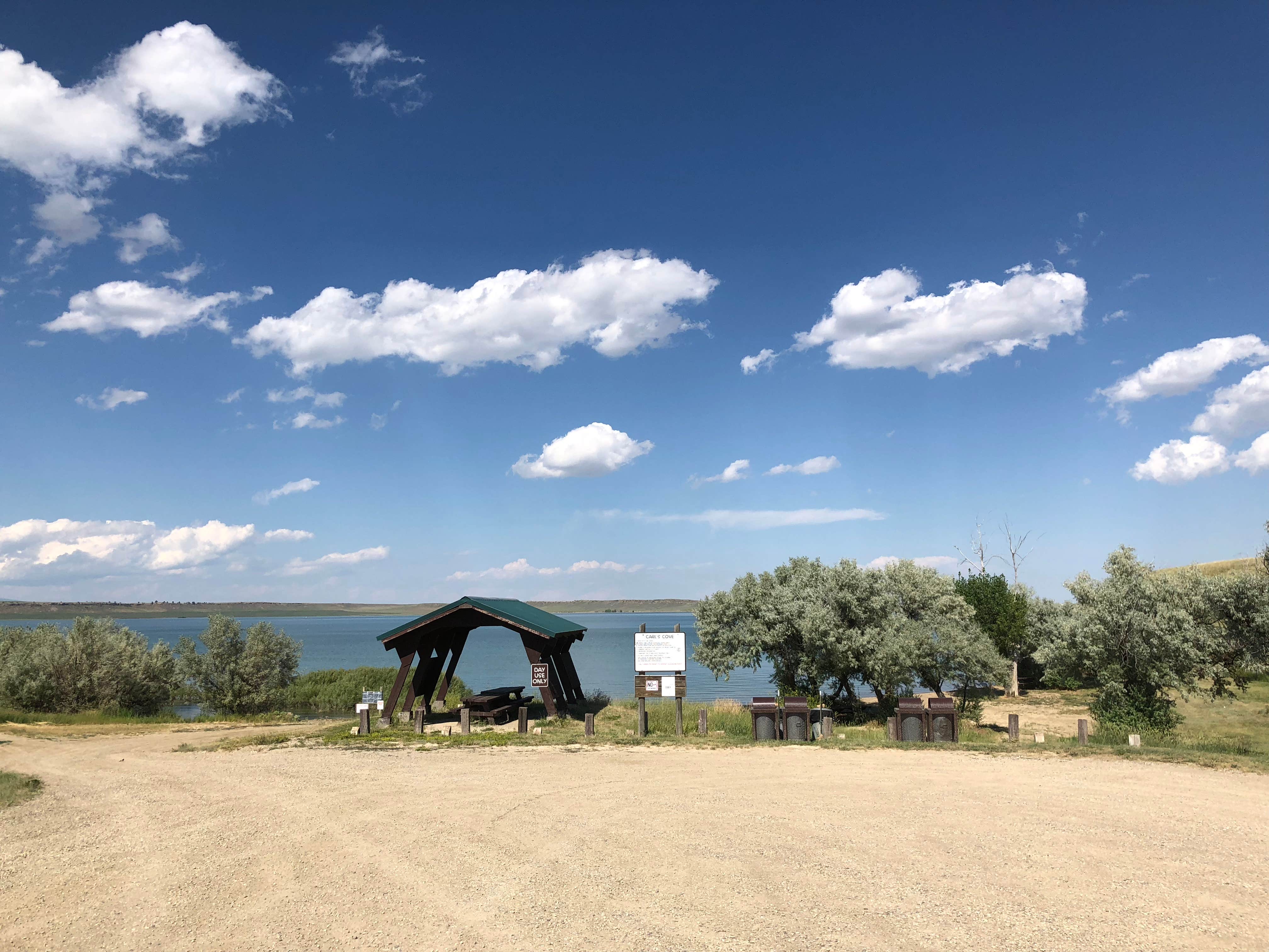 Camper-submitted photo at Deadmans Basin near Shawmut, MT