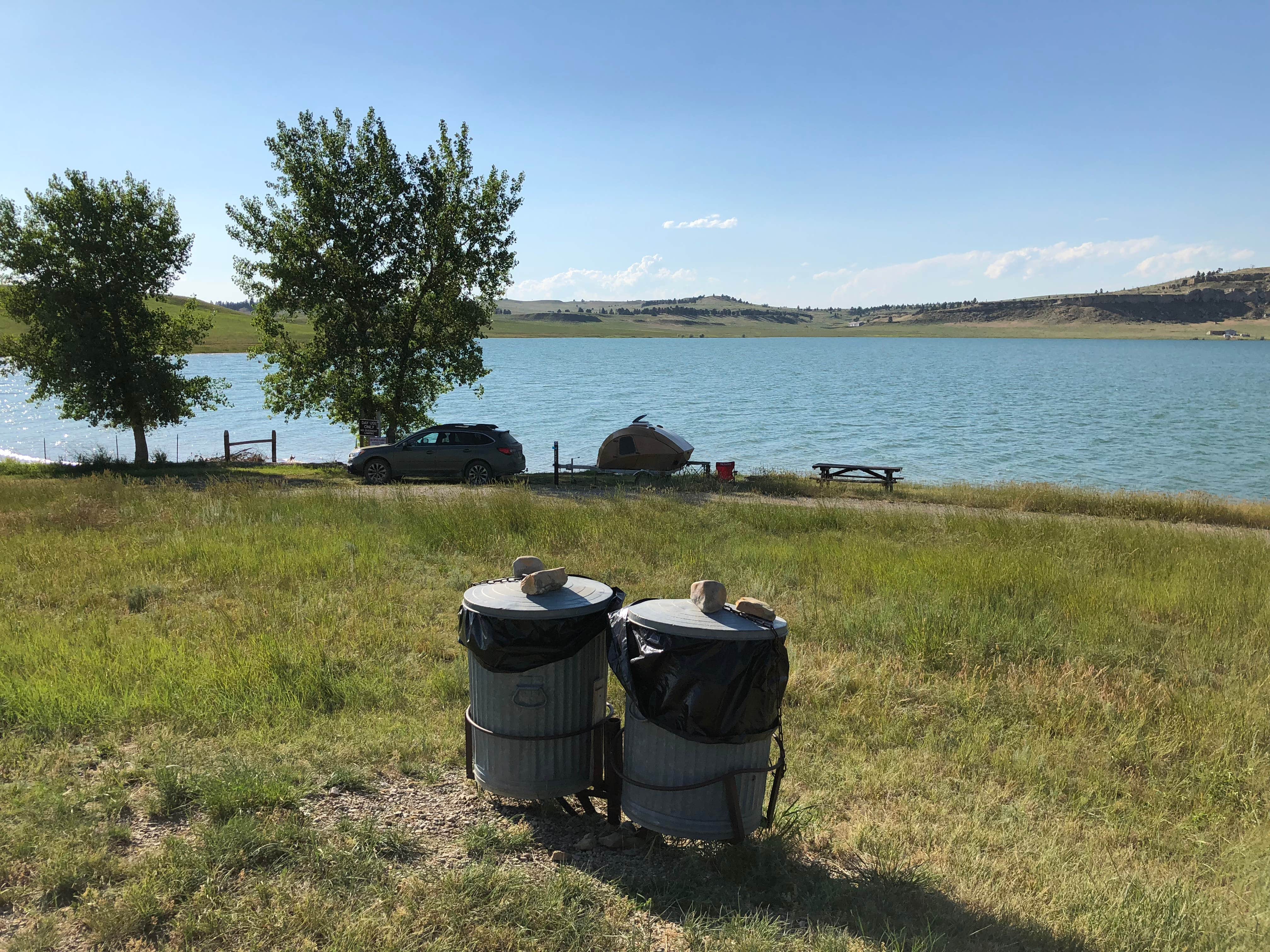 Camper-submitted photo at Deadmans Basin near Shawmut, MT
