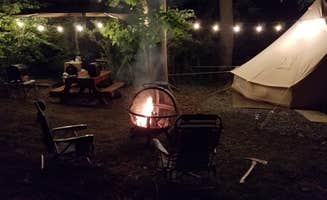 Aviad's photo of tent camping at Rolling Hills Retreats in Pennsylvania