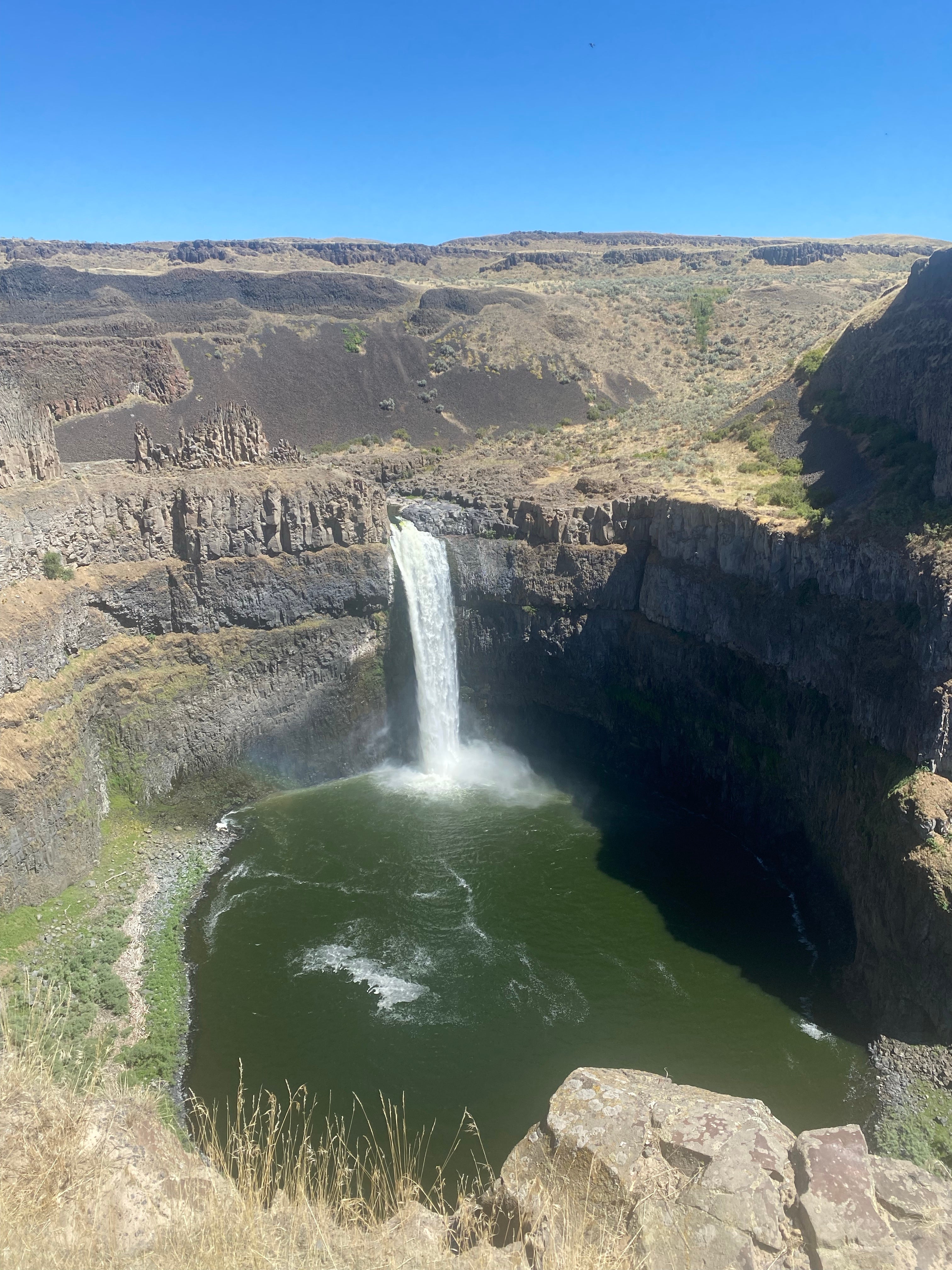 Camper submitted image from Palouse Falls State Park - DAY USE ONLY - NO CAMPING — Palouse Falls State Park - 1