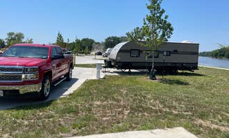 Camping near St. Peters' 370 Lakeside Park: Riverside Landing, St. Charles, Missouri