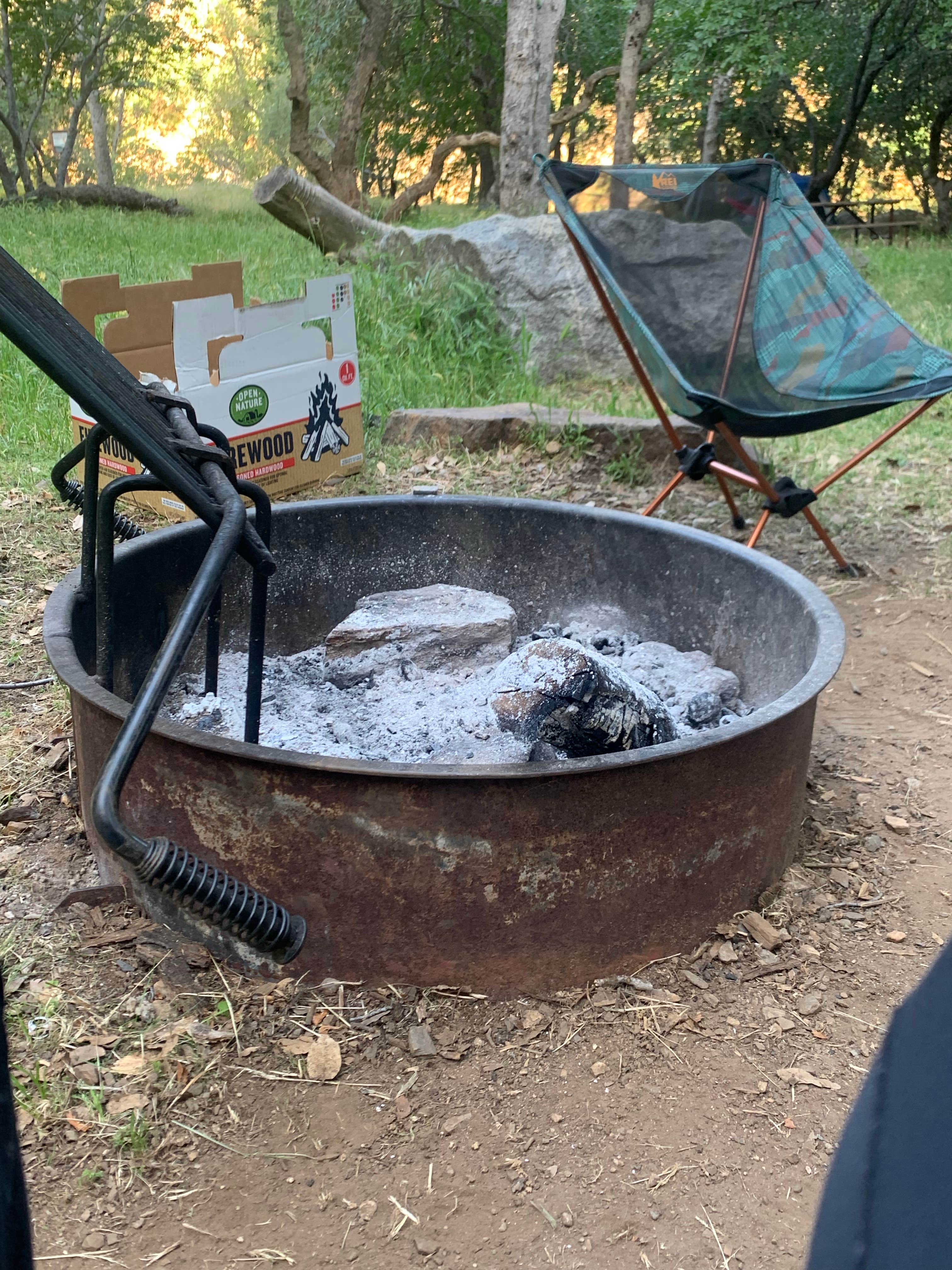 Andrea M.'s photo of tent camping at Buckeye Flat Campground — Sequoia National Park near Independence, CA