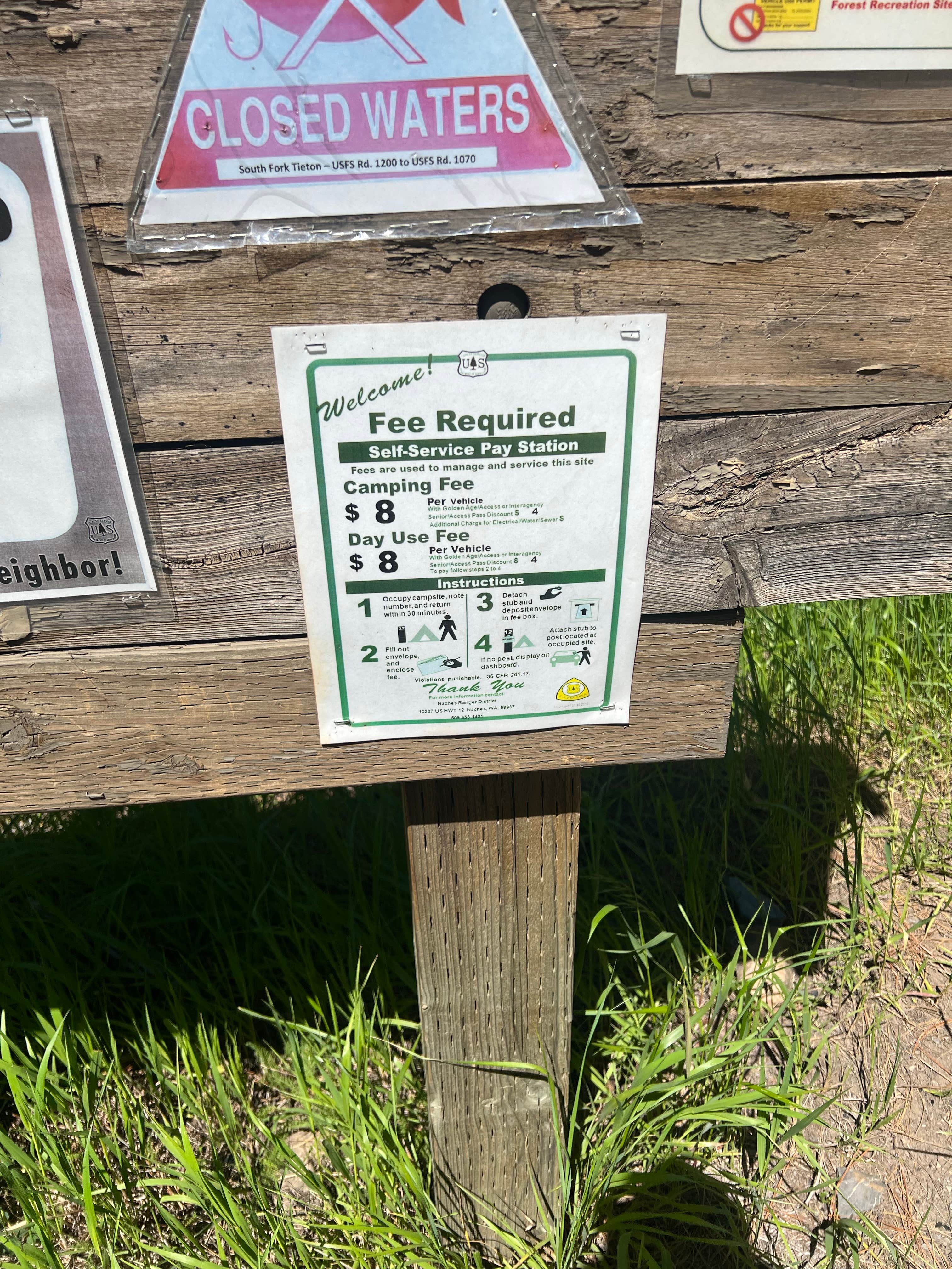 Camper-submitted photo at Fish Creek Dispersed near Parker, WA