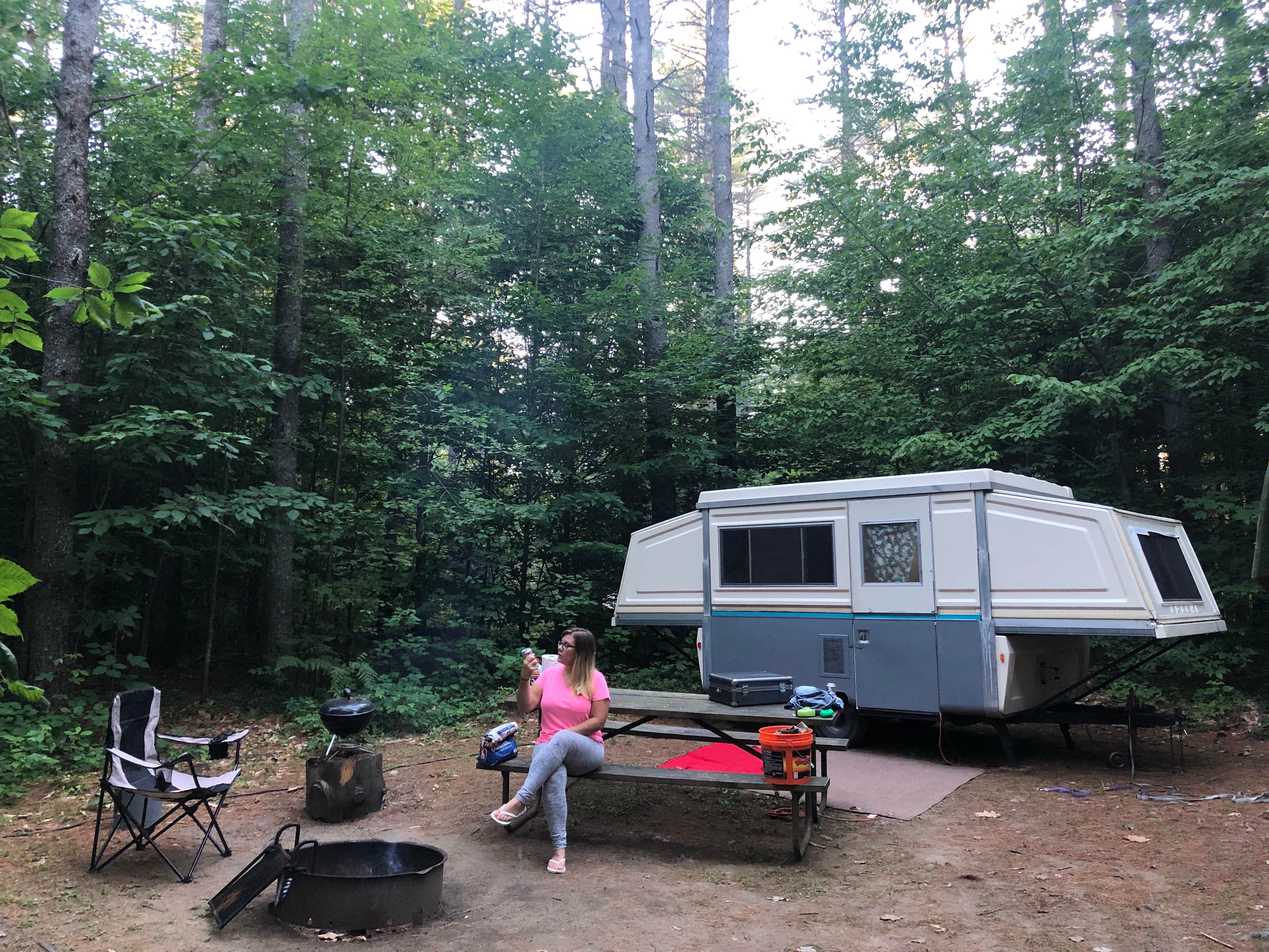 Camper-submitted photo at Quechee State Park Campground near Lyme, NH