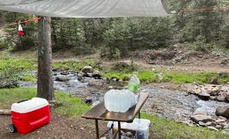Camping near Sanchez Reservoir State Wildlife Area: Rio Costilla Park, Red River, New Mexico