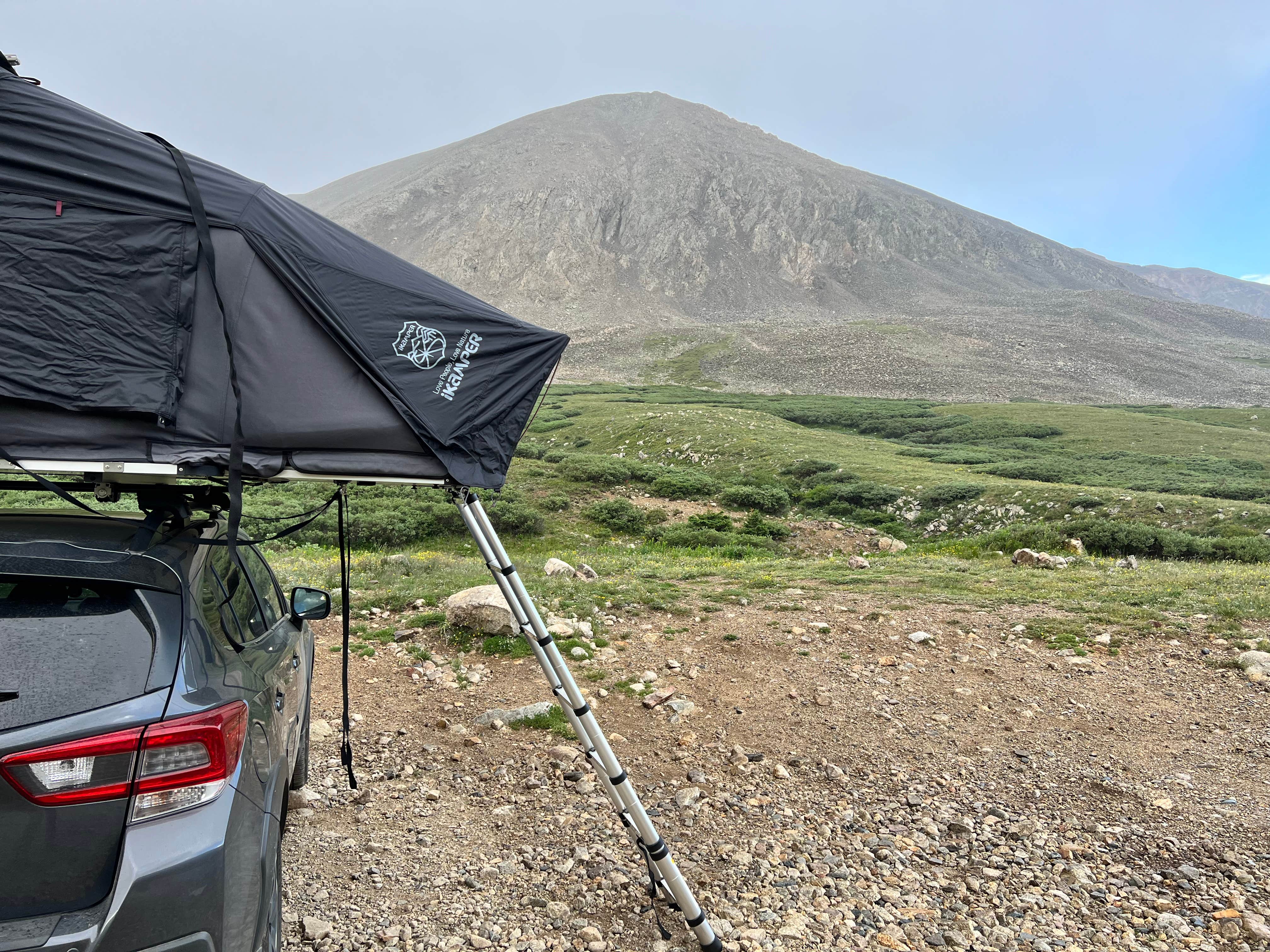 Toby B.'s photo of tent camping at Kite Lake near Nathrop, CO