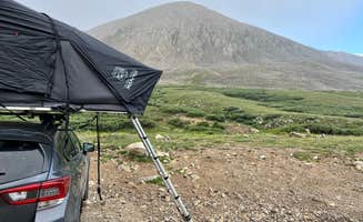 Toby B.'s photo of tent camping at Kite Lake near Jefferson, CO