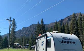Camping near Lake Fork Roadside Camp: Pilot Creek Dispersed Camping	, Cooke City, Wyoming