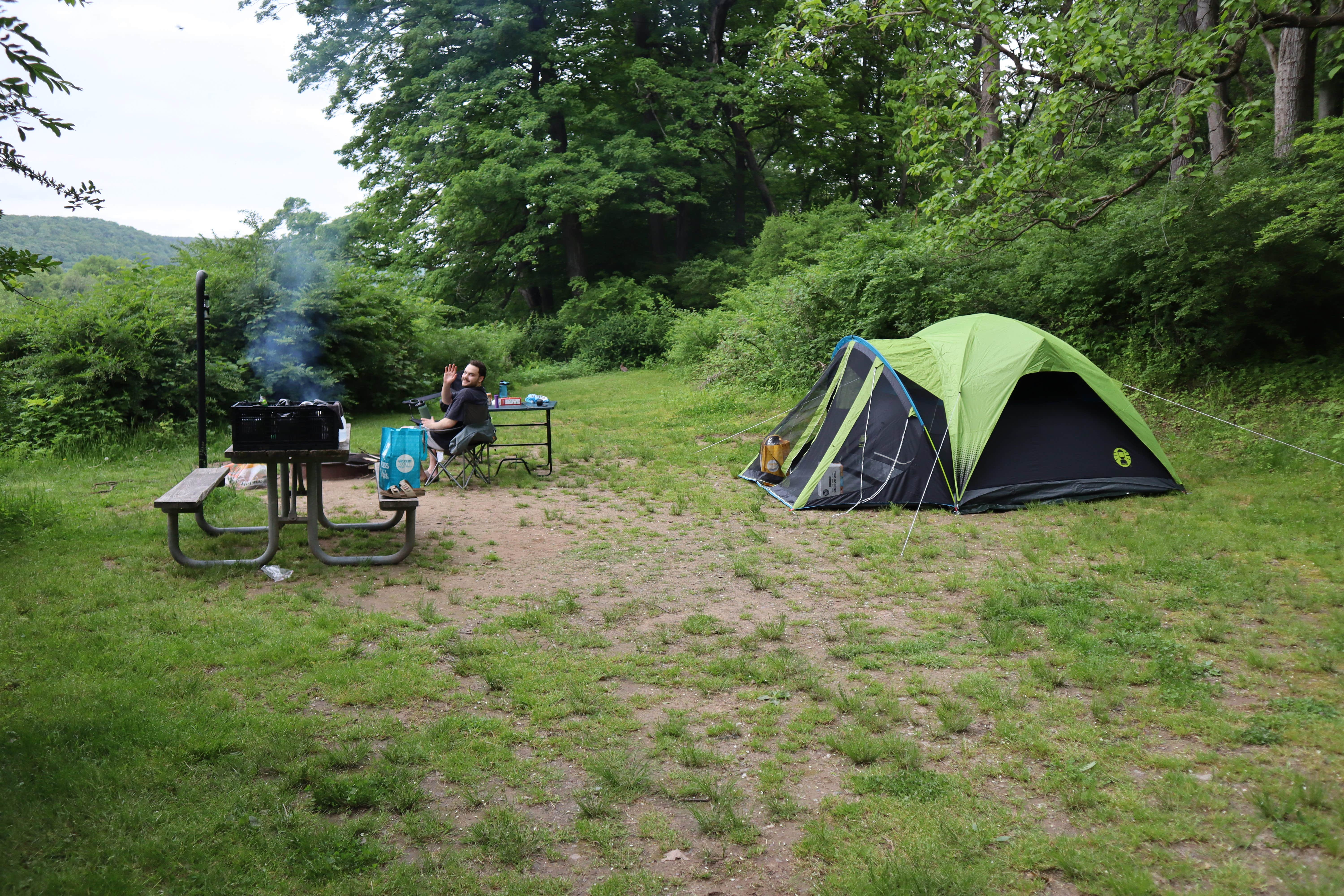 Shannon F.'s photo at Worthington State Forest Campground — Delaware Water Gap National Recreation Area near Shawnee on Delaware, PA