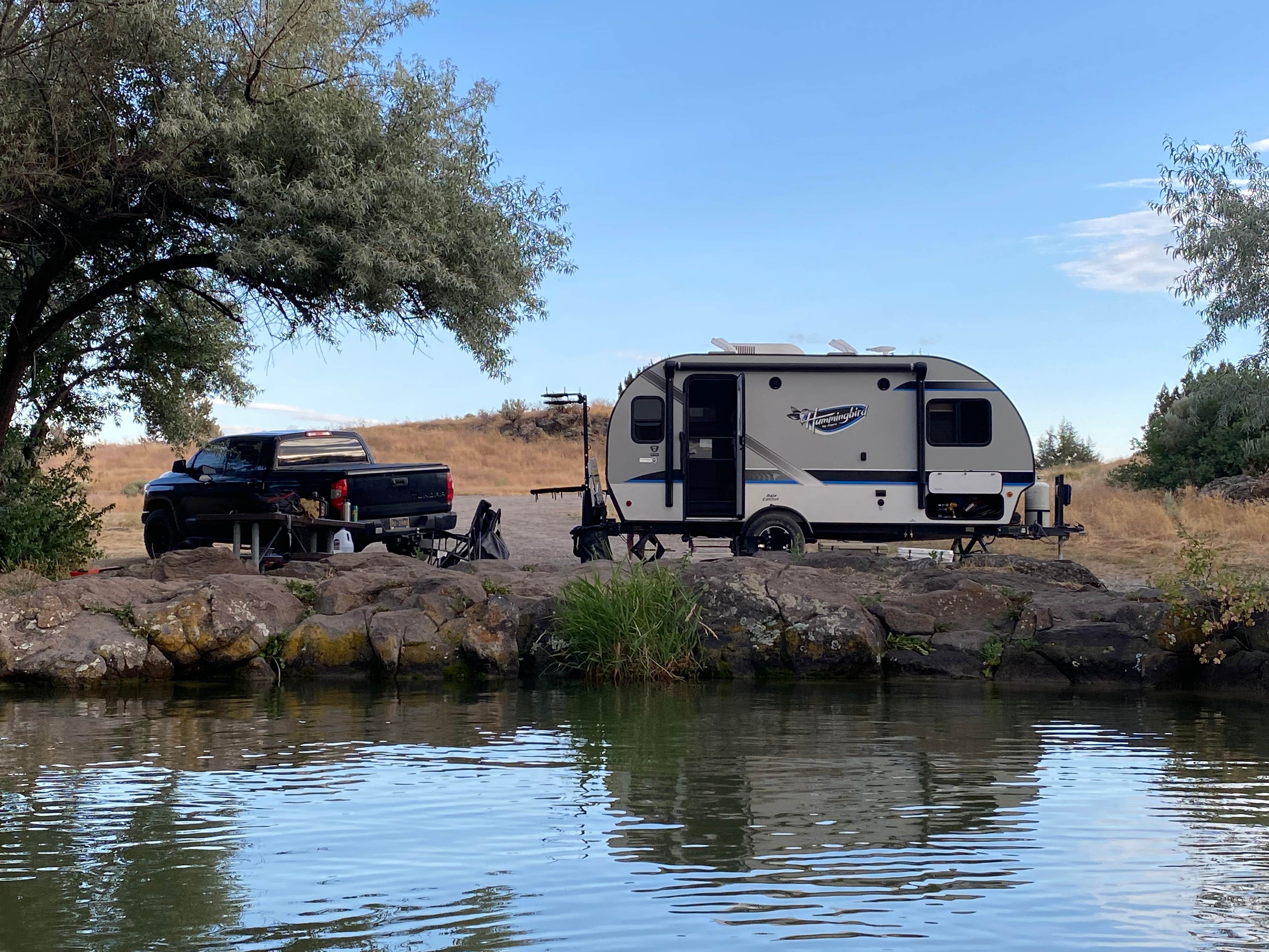 Lauren C.'s photo of rv camping at Milner Historic Recreation Area near Rupert, ID