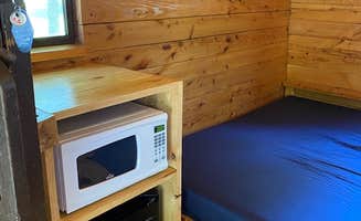 Ima C.'s photo of glamping accommodations at Scottsburg/Raintree Lake KOA near Wellington, KY