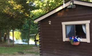 Ima C.'s photo of a cabin at Scottsburg/Raintree Lake KOA near Madison, IN