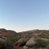 Review photo of Fortress Cliff Primitive — Palo Duro Canyon State Park by Emily C., July 24, 2022