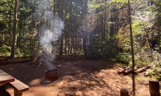 Camping near Jefferson Park Area - Mt. Jefferson Wilderness: Riverside at Detroit, Idanha, Oregon