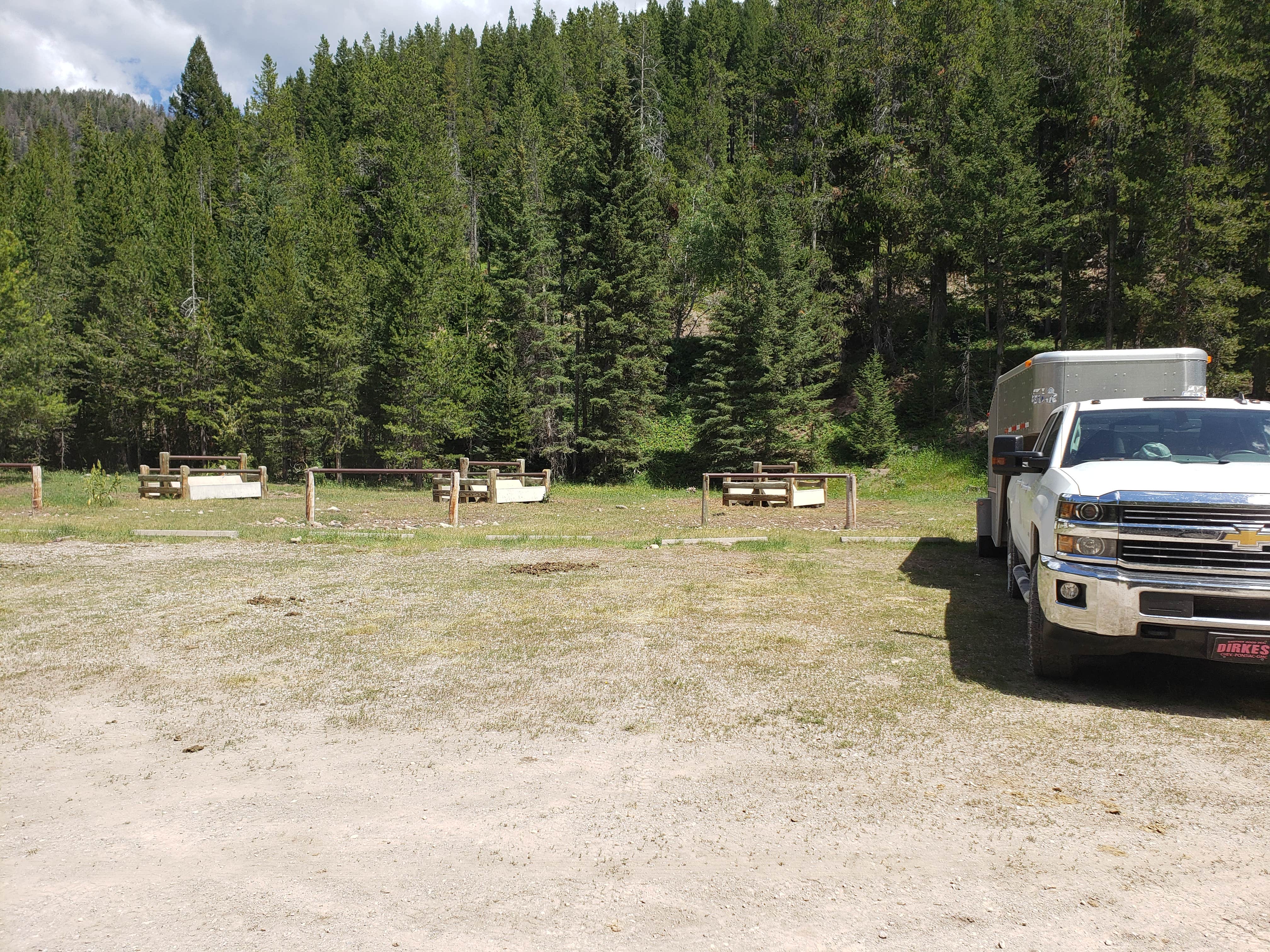 Dexter I.'s photo of rv camping at South Fork near Augusta, MT