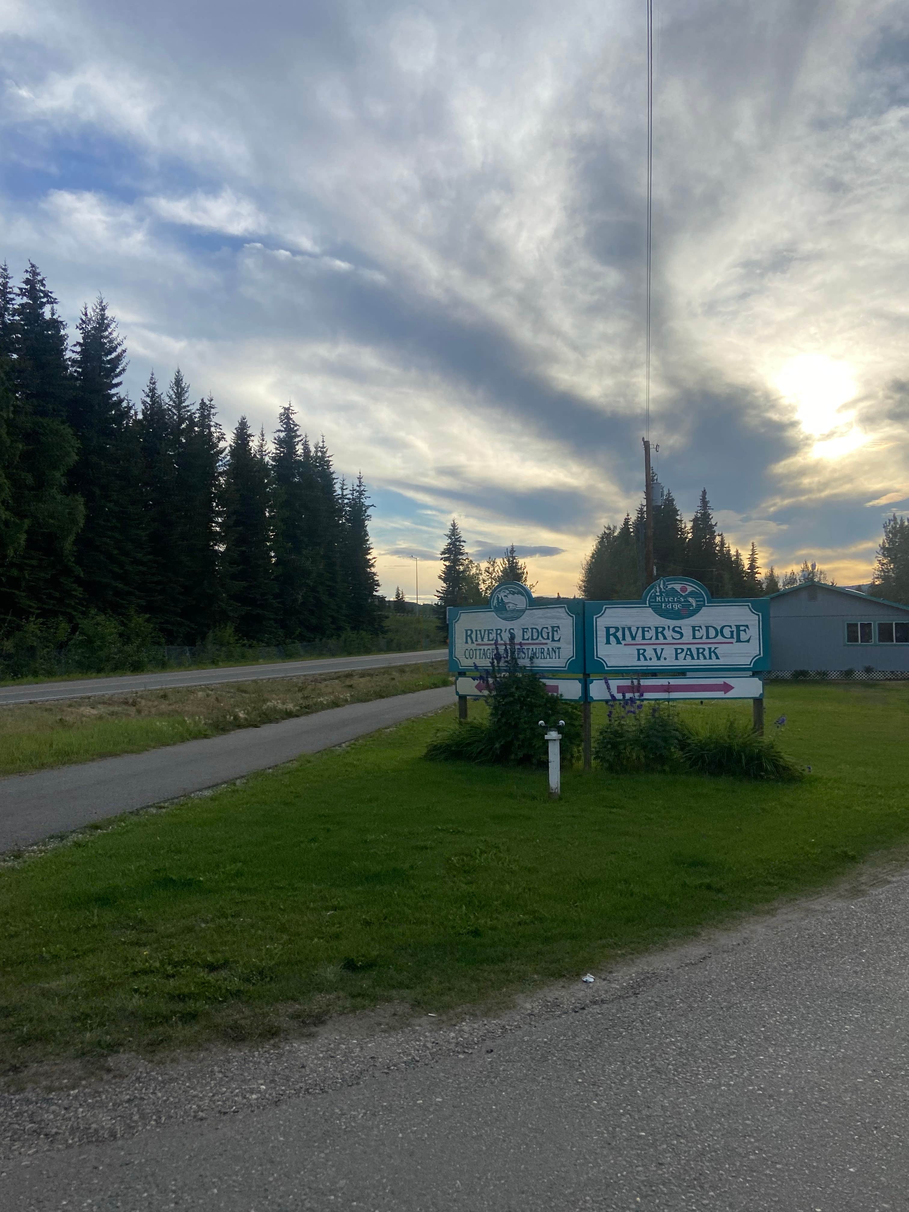 Camper-submitted photo at Rivers Edge RV Park & Campground near Eielson AFB, AK
