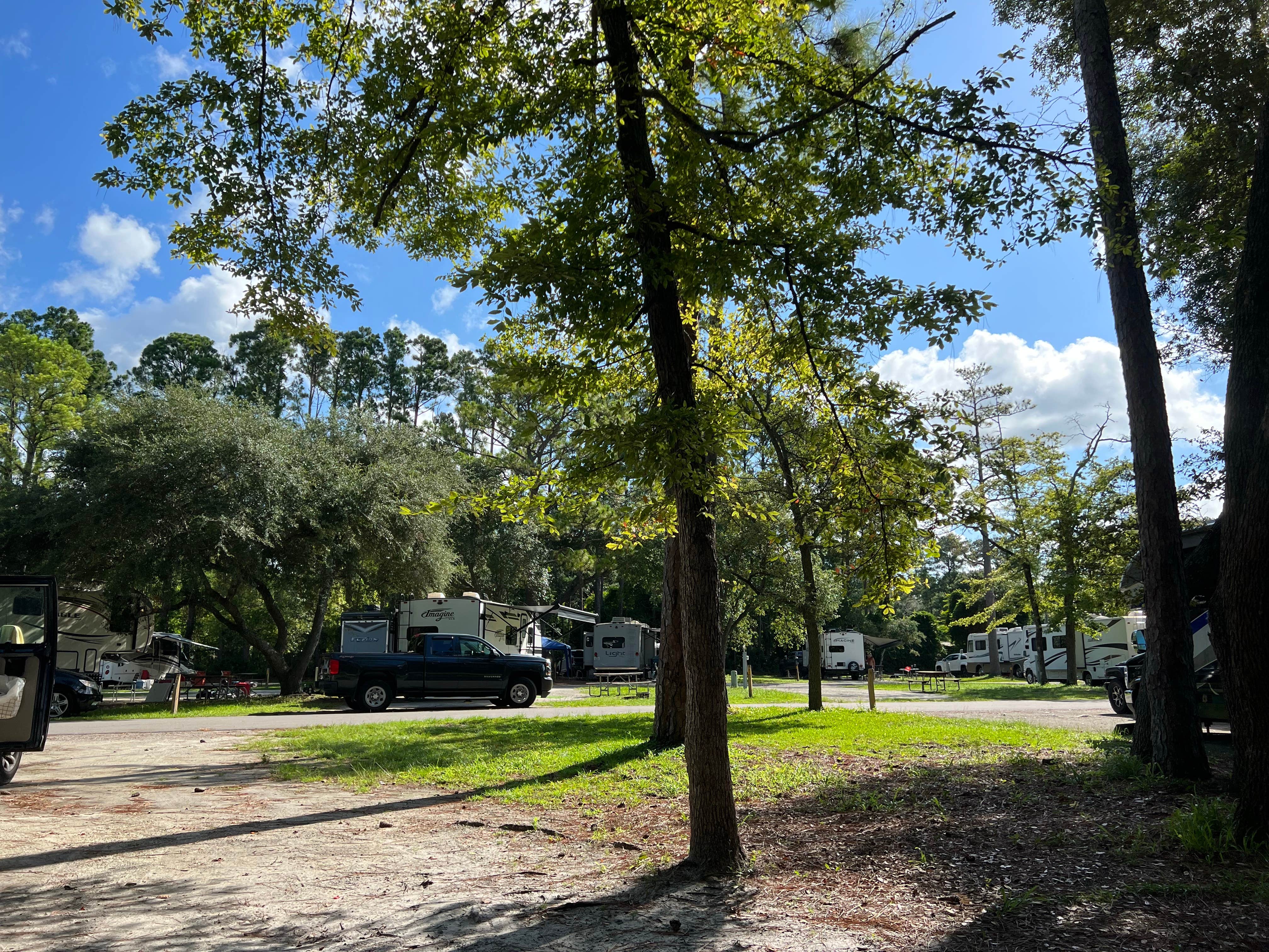 Audry's photo of rv camping at Wilmington KOA near Wrightsville Beach, NC