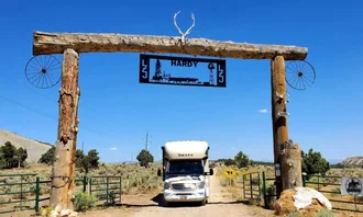 Camping near Blue Cut RV Park: LZJ Ranch's Hiawatha Hideout!, Huntington, Utah