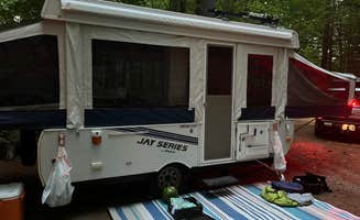 emily H.'s photo of rv camping at Tree Farm Campground near Westminster, VT