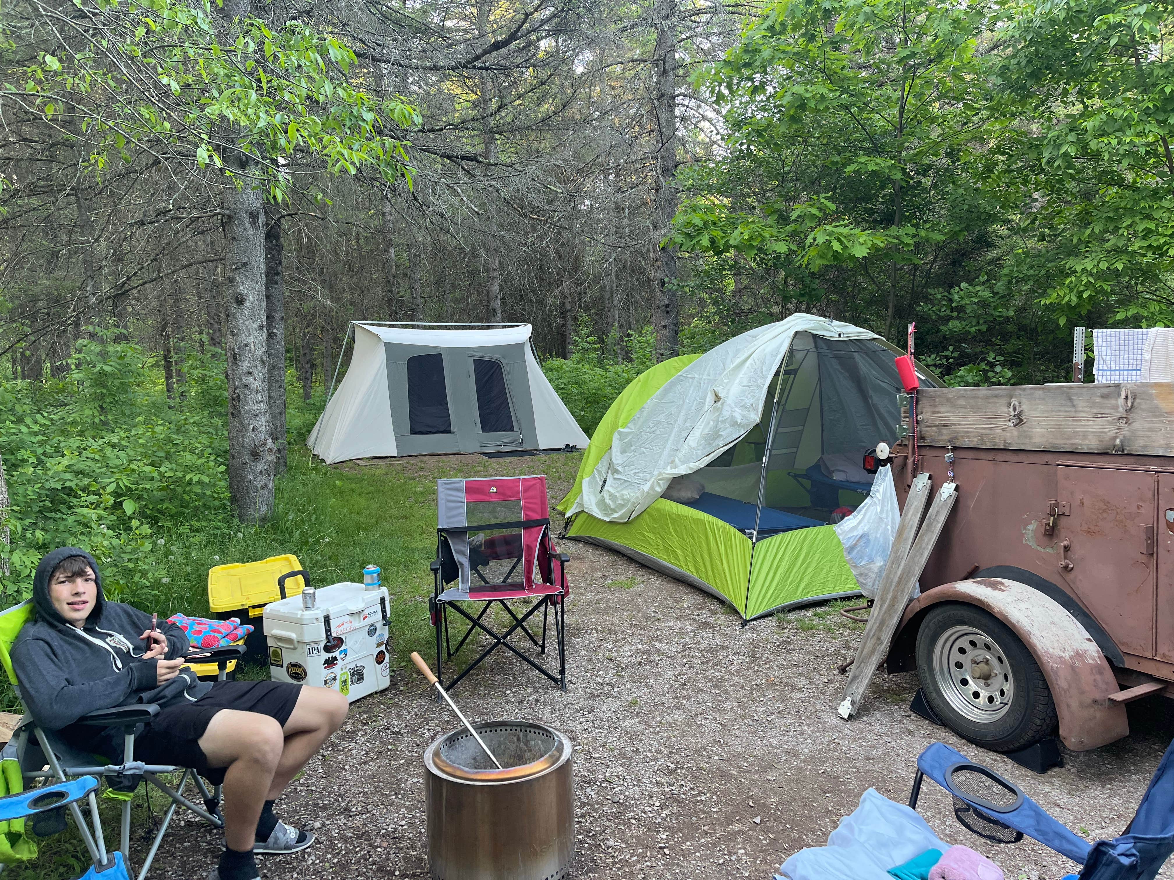 Joe R.'s photo at Jay Cooke State Park Campground in Minnesota