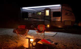 Deb M.'s photo of rv camping at Lake Ahquabi State Park Campground near Davis City, IA