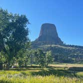 Review photo of Belle Fourche Campground at Devils Tower — Devils Tower National Monument by Kristi , July 25, 2022