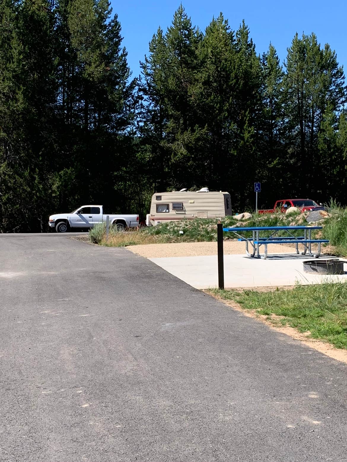 Tammara L.'s photo of rv camping at Horsethief Reservoir Campground near Cascade, ID