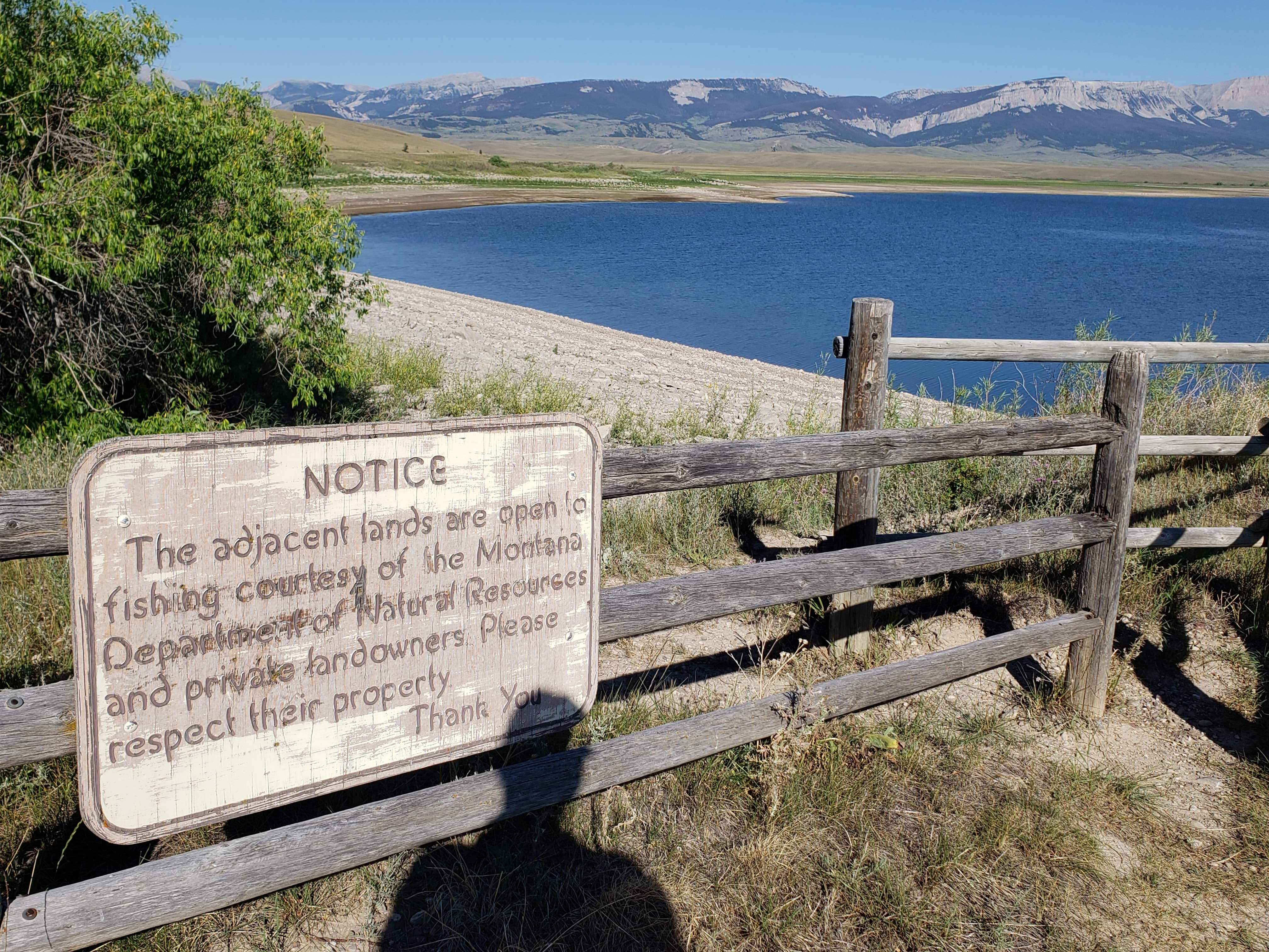 Camper-submitted photo at Nilan Reservoir near Choteau, MT