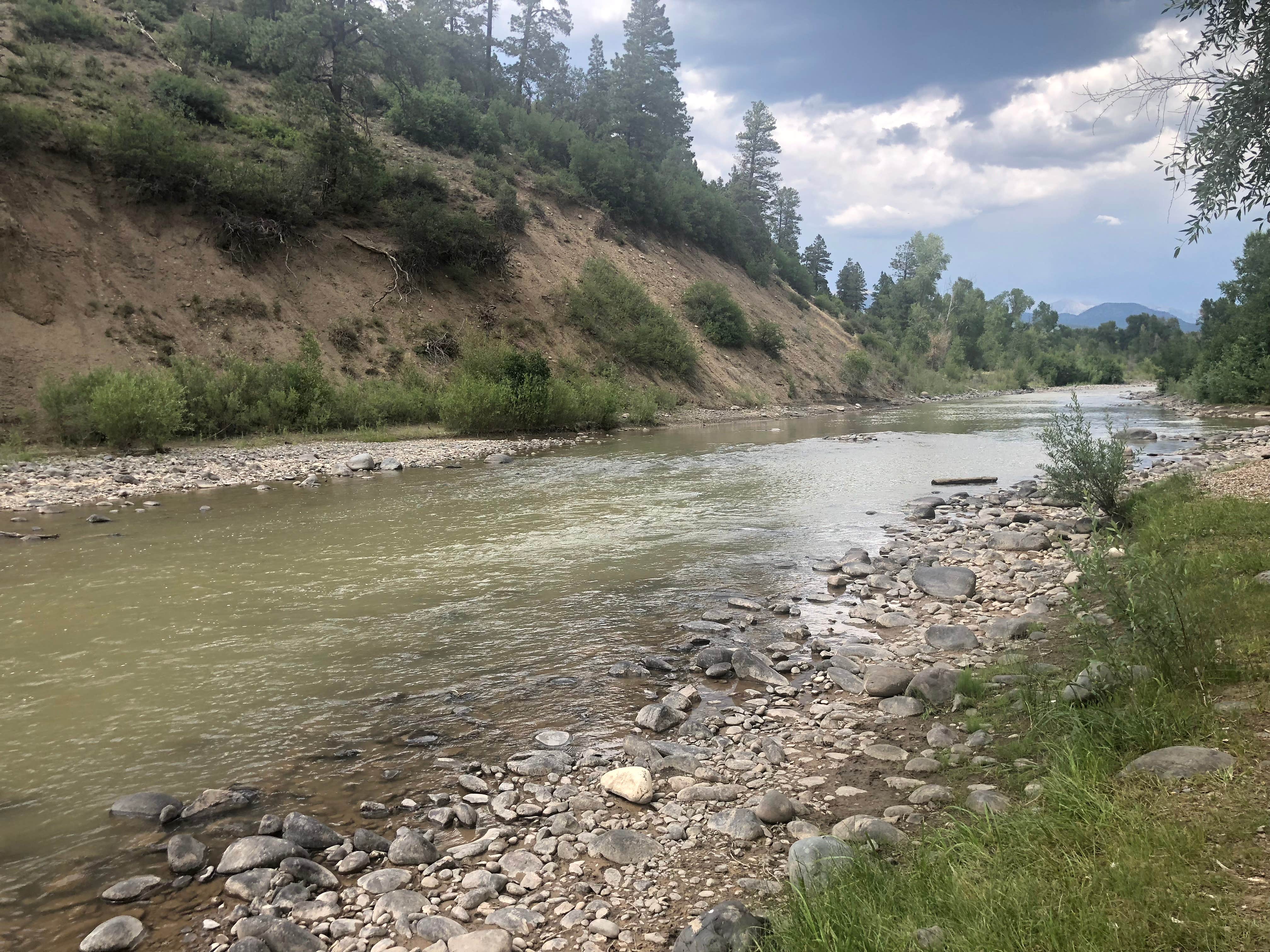 Camper submitted image from Pagosa Riverside Campground - 3