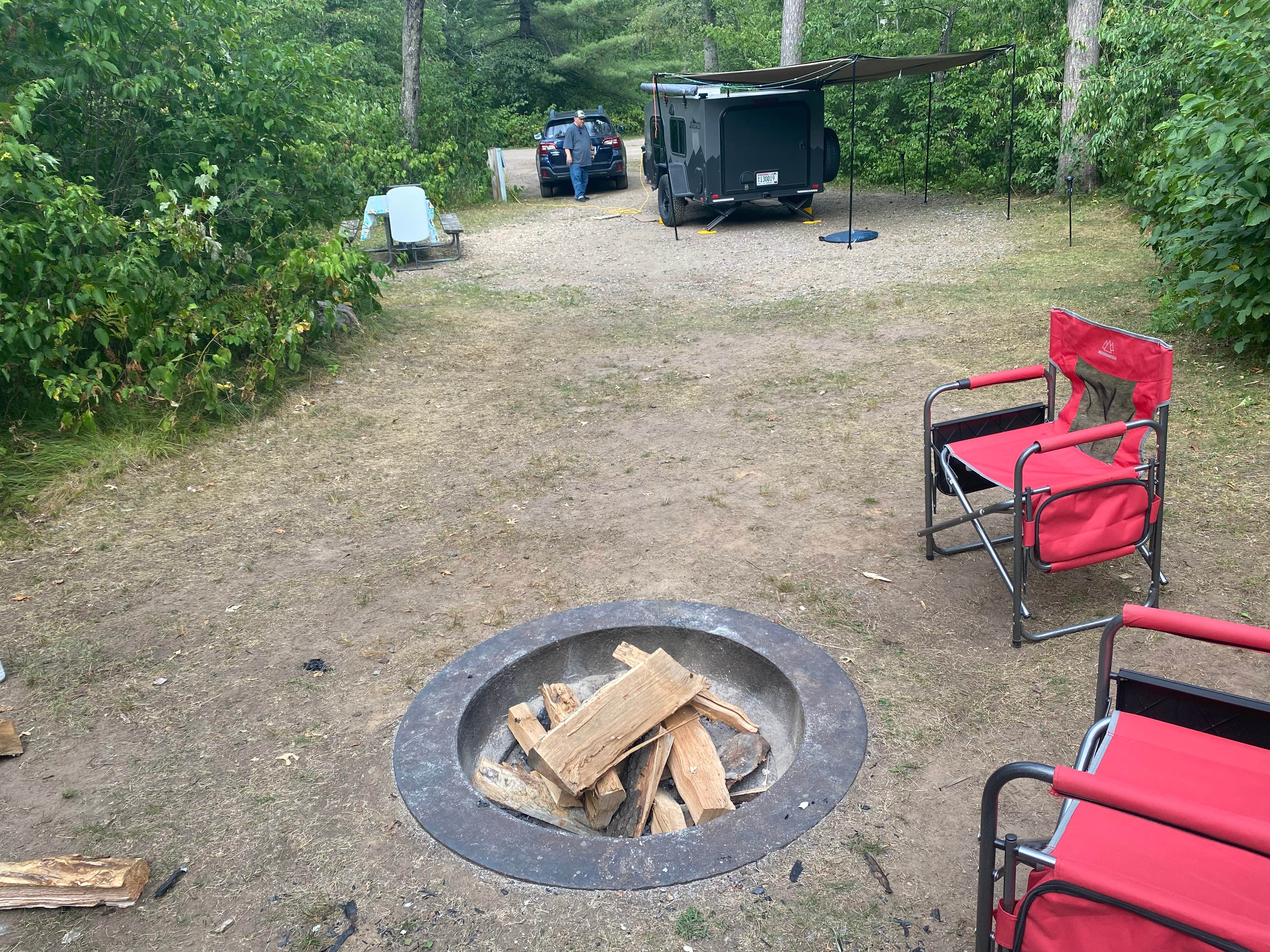 Camper-submitted photo at Twin Bridge County Park near Amberg, WI