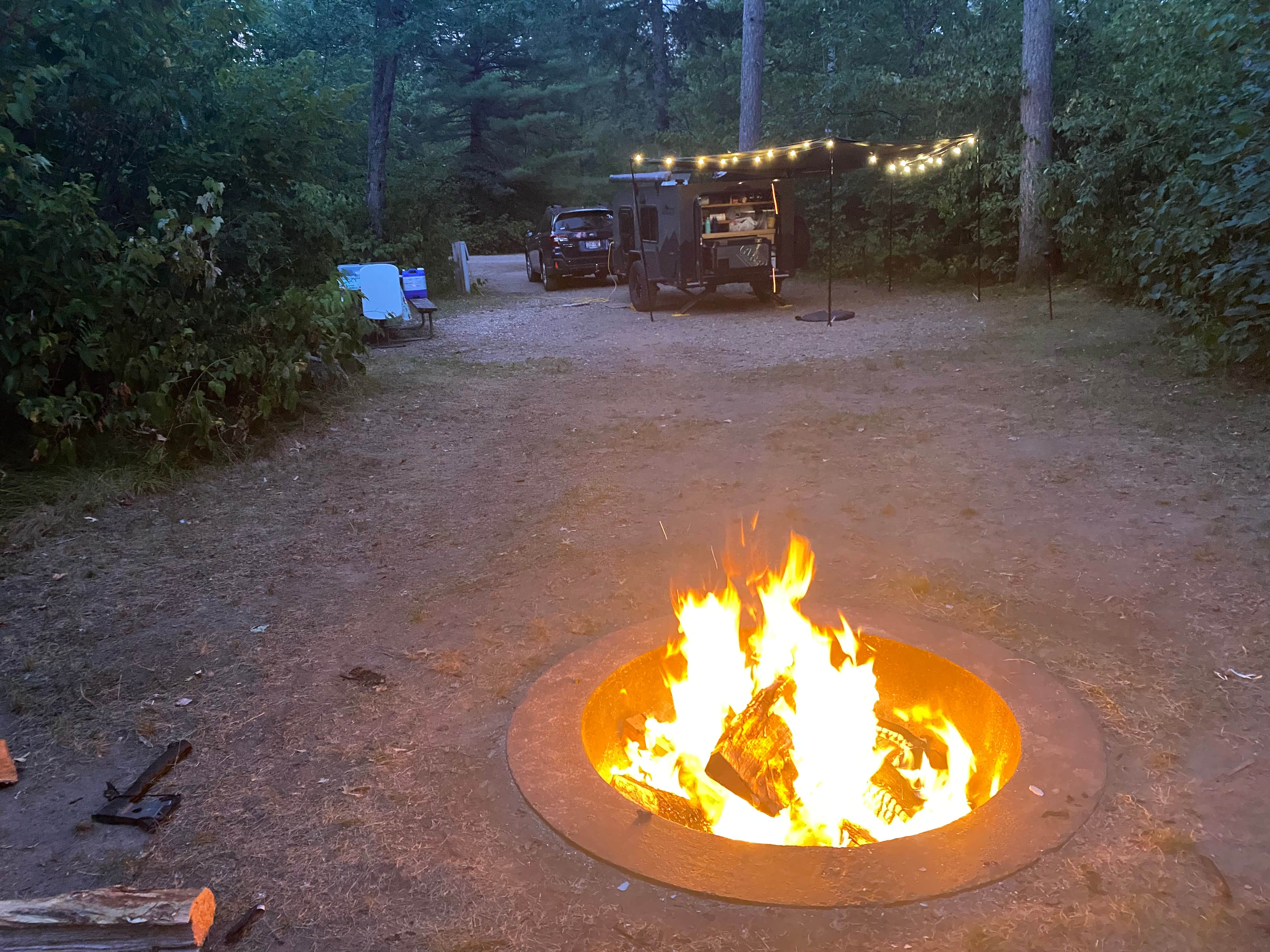 Camper-submitted photo at Twin Bridge County Park near Amberg, WI