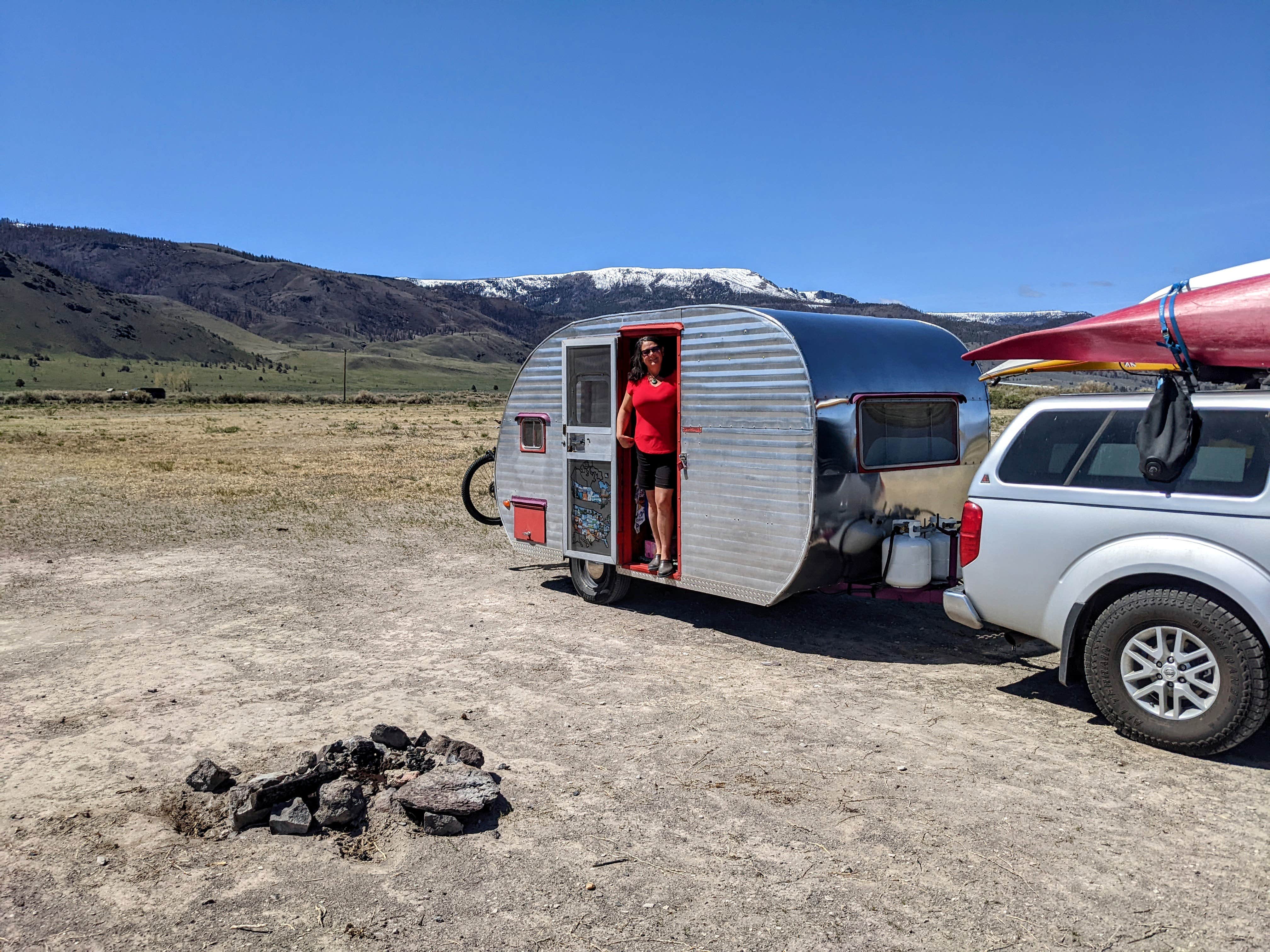Shari  G.'s photo of rv camping at Summer Lake Hot Springs near Plush, OR
