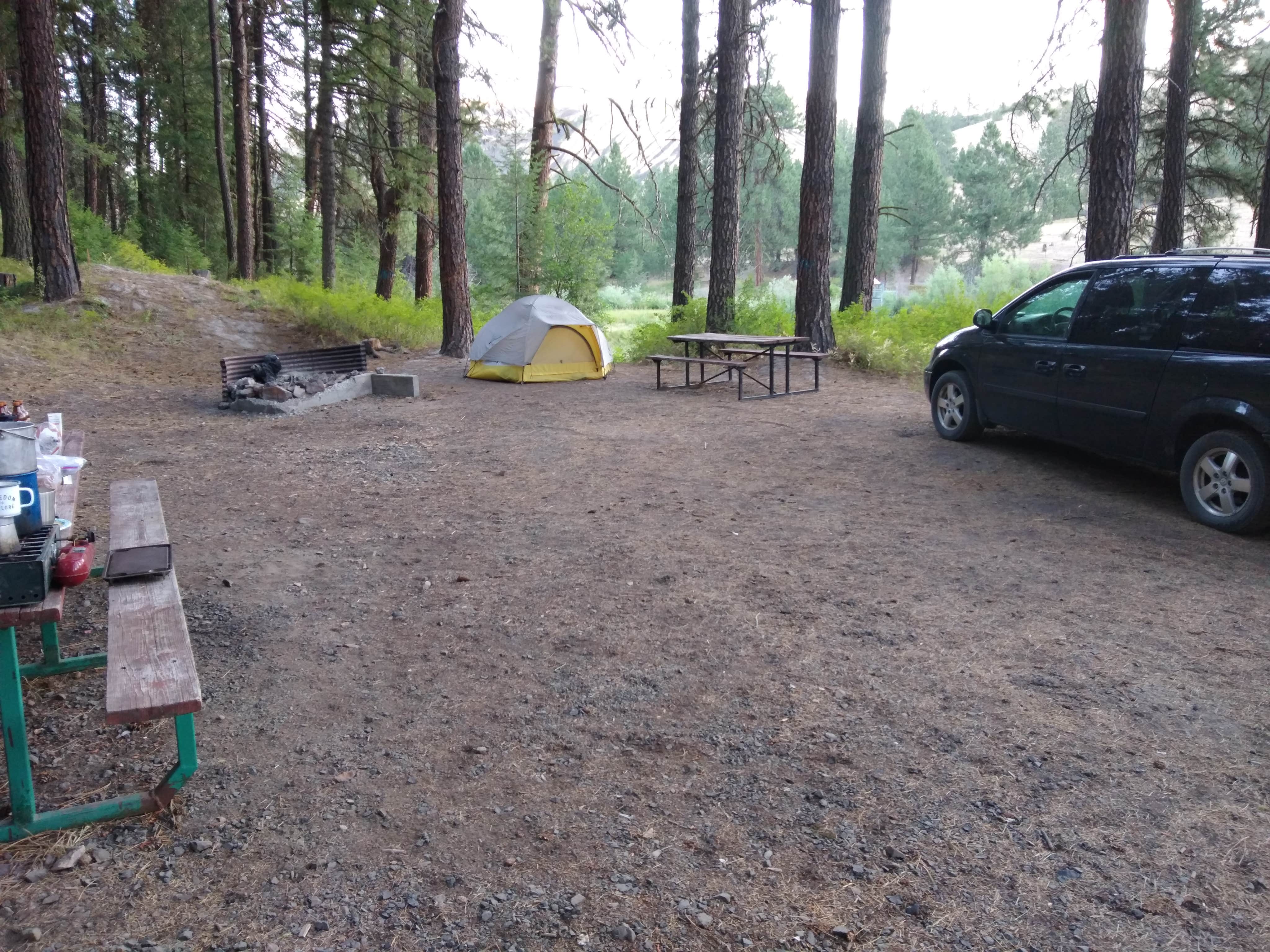 Camping near Fairview: Anson Wright Memorial Park, Heppner, Oregon