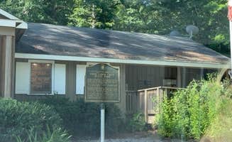 Logan S.'s photo of a cabin at Hard Labor Creek State Park Campground near Berkeley Lake, GA