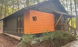 Logan S.'s photo of glamping accommodations at Hard Labor Creek State Park Campground near Rutledge, GA