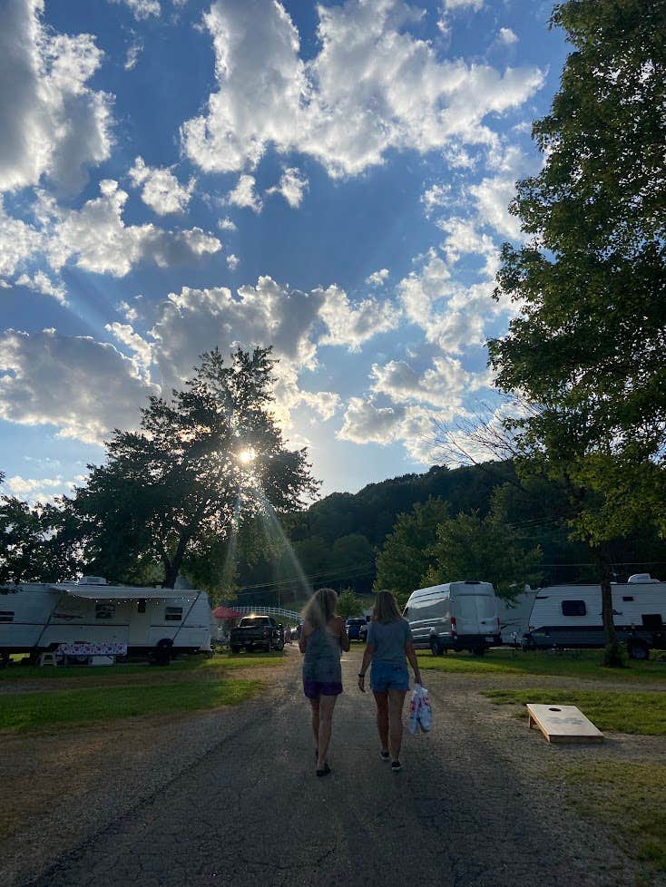 Anna S.'s photo of rv camping at Mohican Adventures Campground and Cabins near Bucyrus, OH