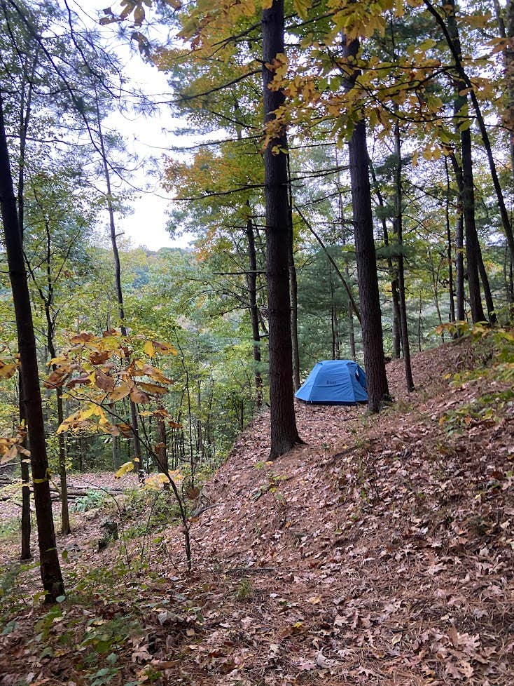 Mohican state cheap park backpacking