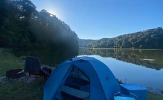 Anna S.'s photo at Dock Area Campsites — Burr Oak State Park near Malta, OH