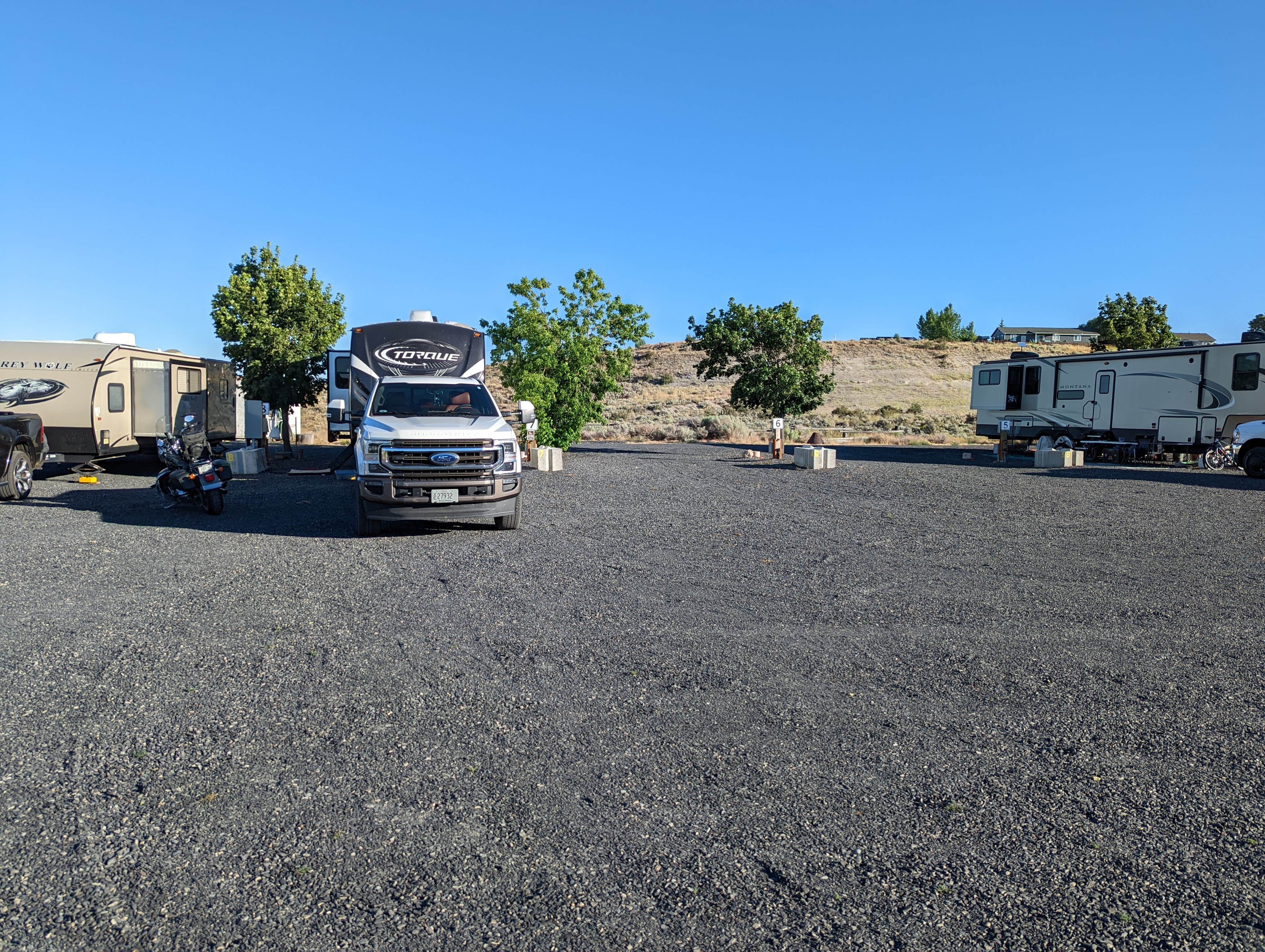 Christine's photo of rv camping at Bosch's Big Bear RV Park near Burns, OR
