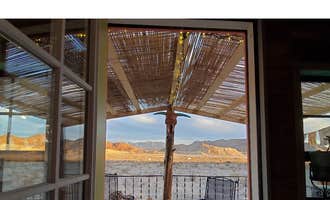Camping near Red Bluff at Terlingua Ranch: Mel's Place Cabin, Terlingua, Texas