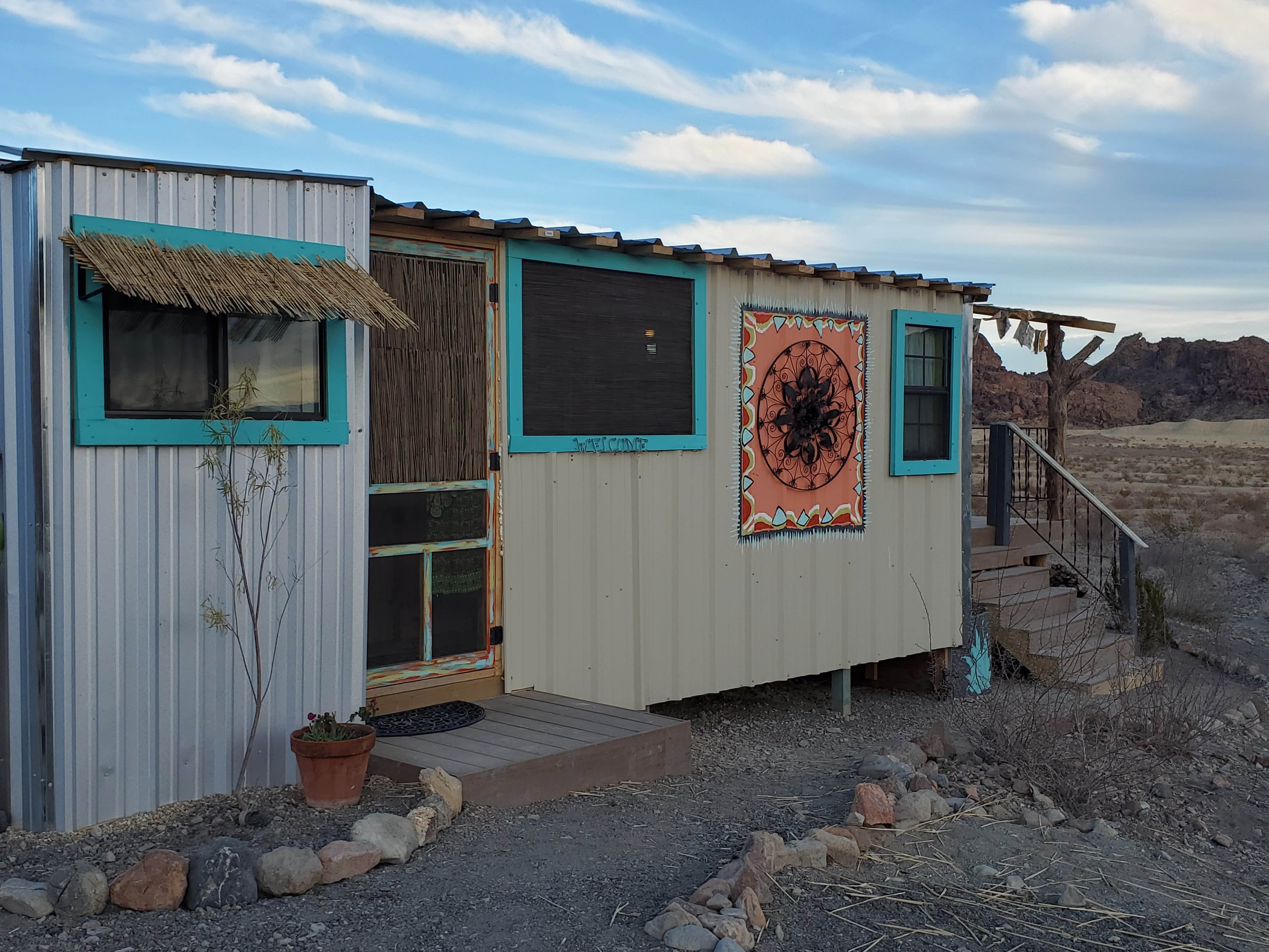 Mel P.'s photo of a cabin at Mel's Place Cabin near Terlingua, TX