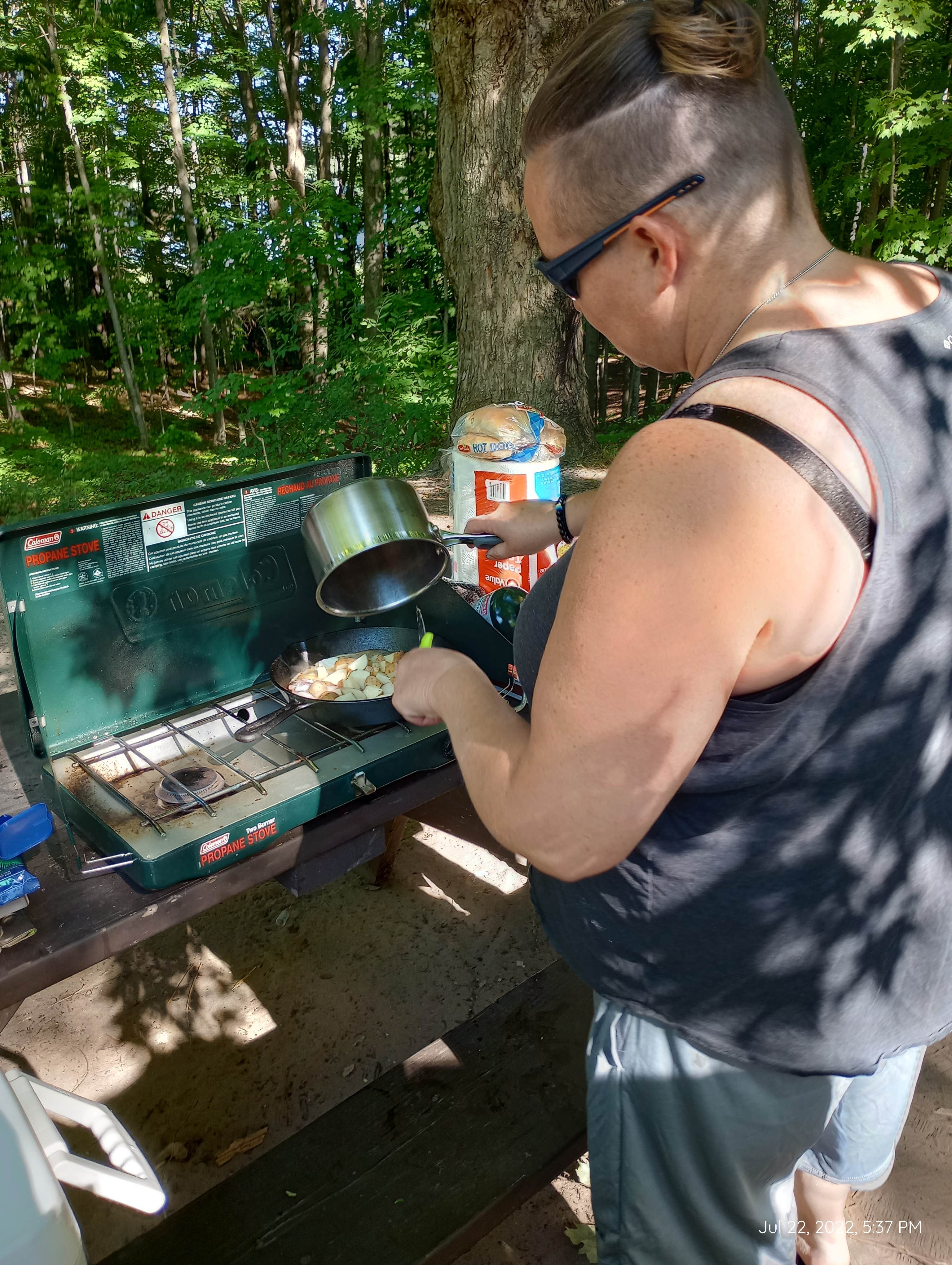 Camper-submitted photo at Garey Lake State Forest Campground near Sleeping Bear Dunes