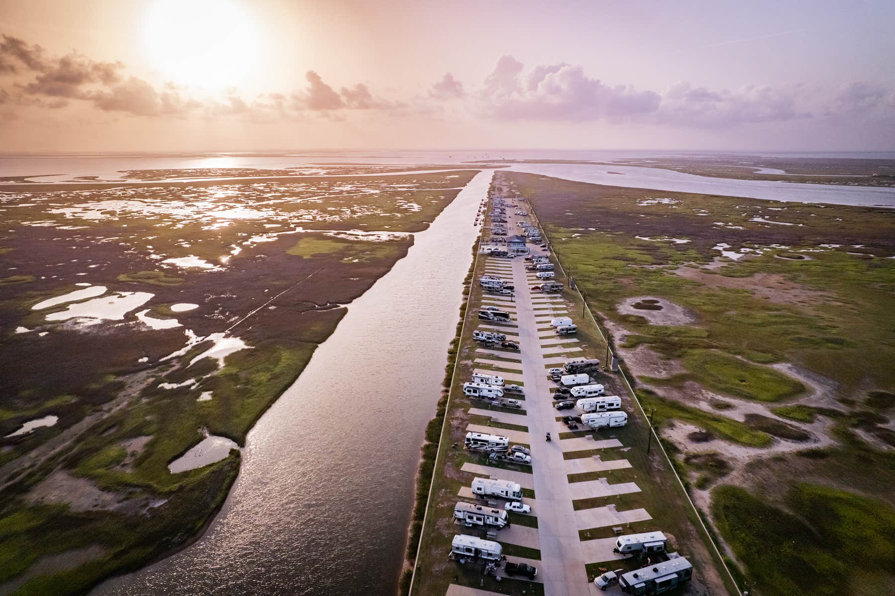 Camper-submitted photo at Blue Water RV Resort near Jamaica Beach, TX
