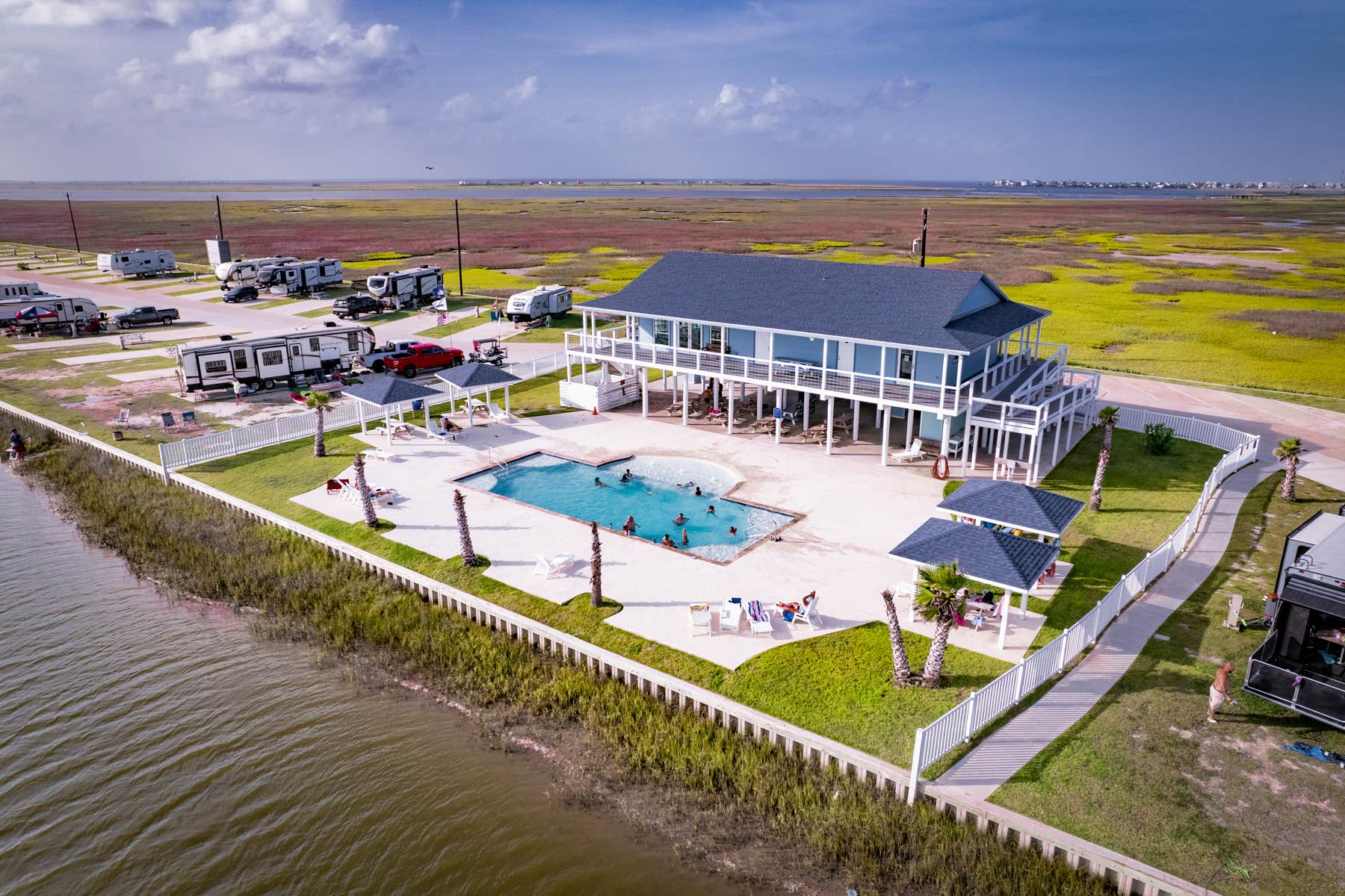 Camper-submitted photo at Blue Water RV Resort near Jamaica Beach, TX